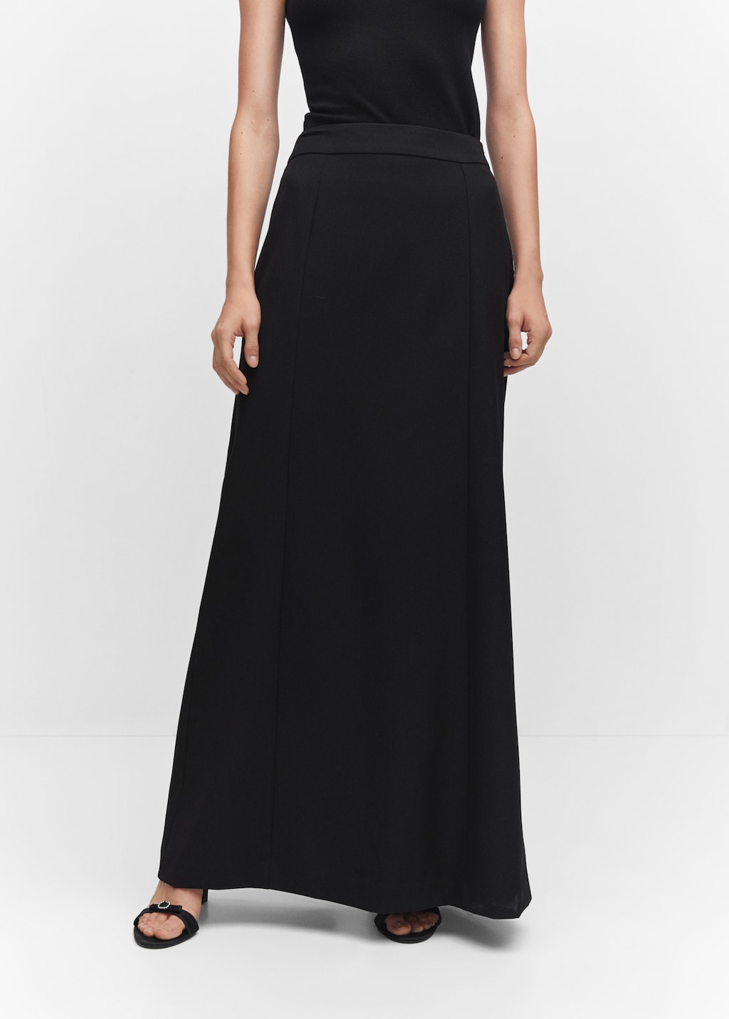 Flowy long skirt - Medium plane