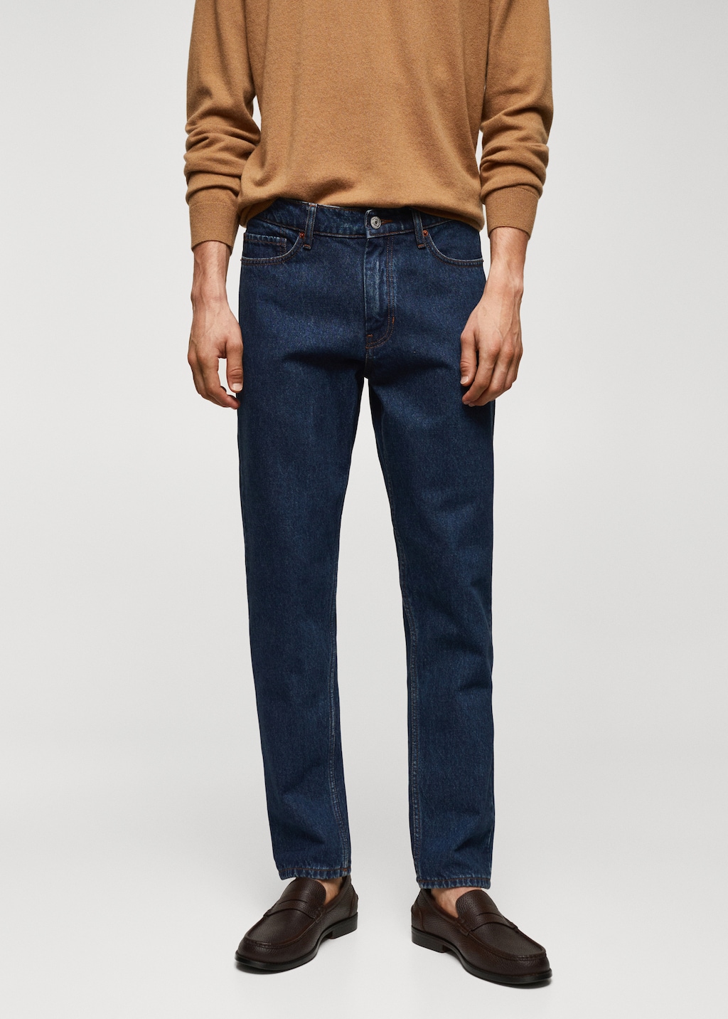 Bob straight-fit jeans - Medium plane