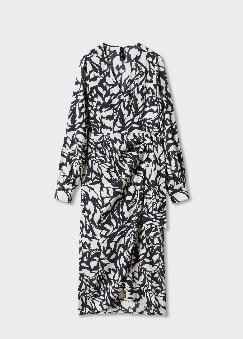 Print wrap dress - Article without model