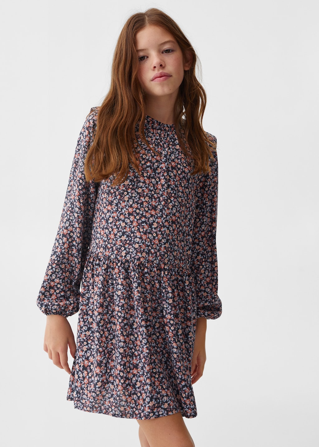 Flower print dress - Medium plane