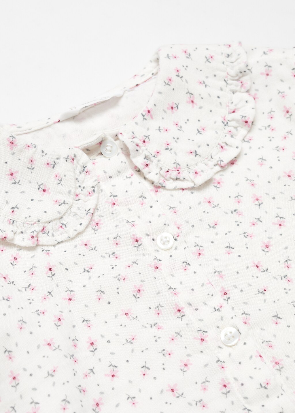 Bluse mit Babydoll-Kragen - Detail des Artikels 8