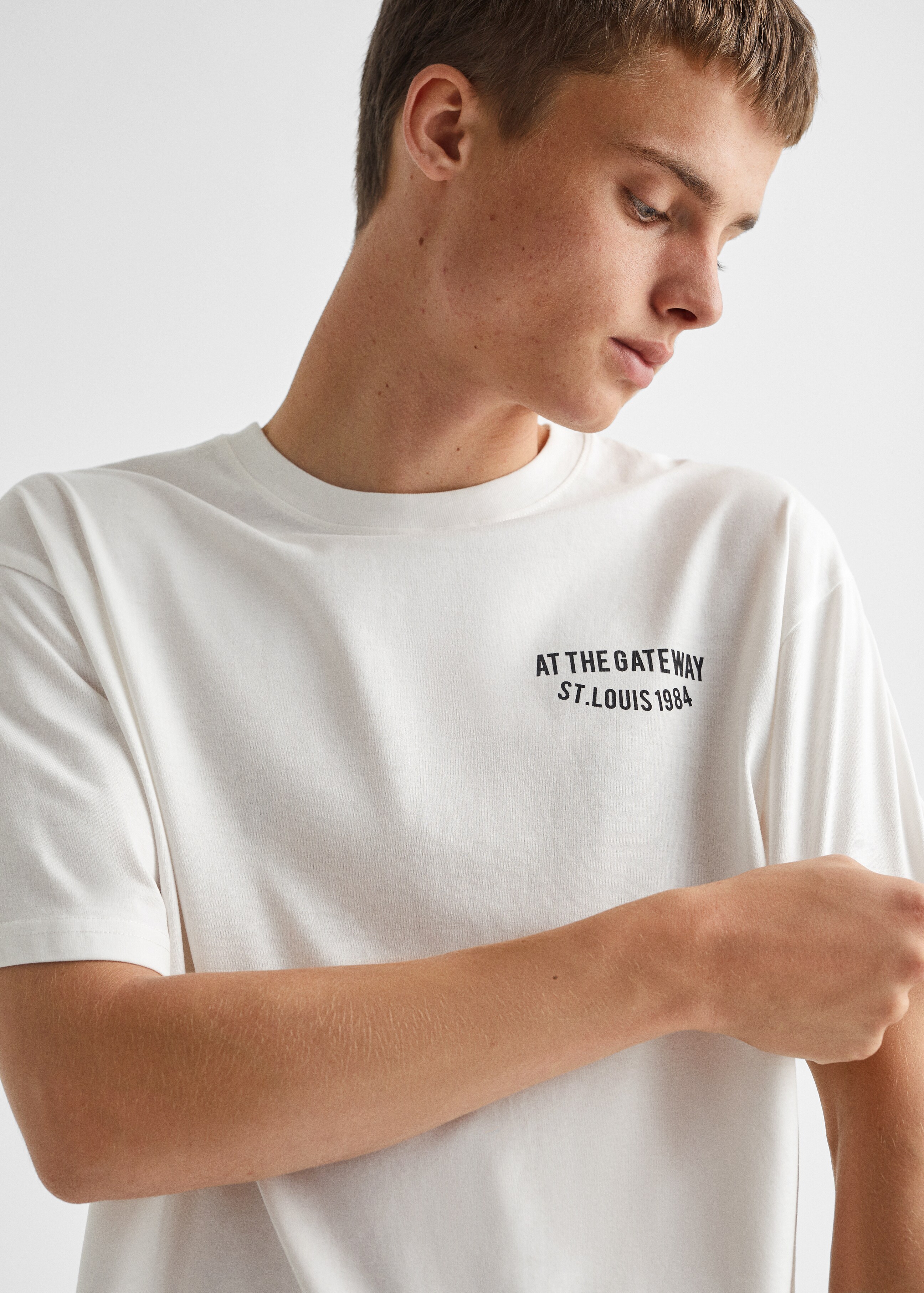 T-shirt coton imprimé - Détail de l'article 1