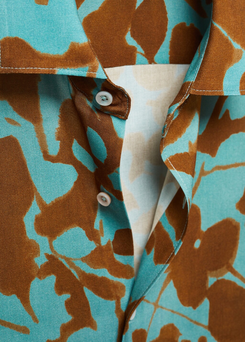 Flowy floral print shirt - Details of the article 8