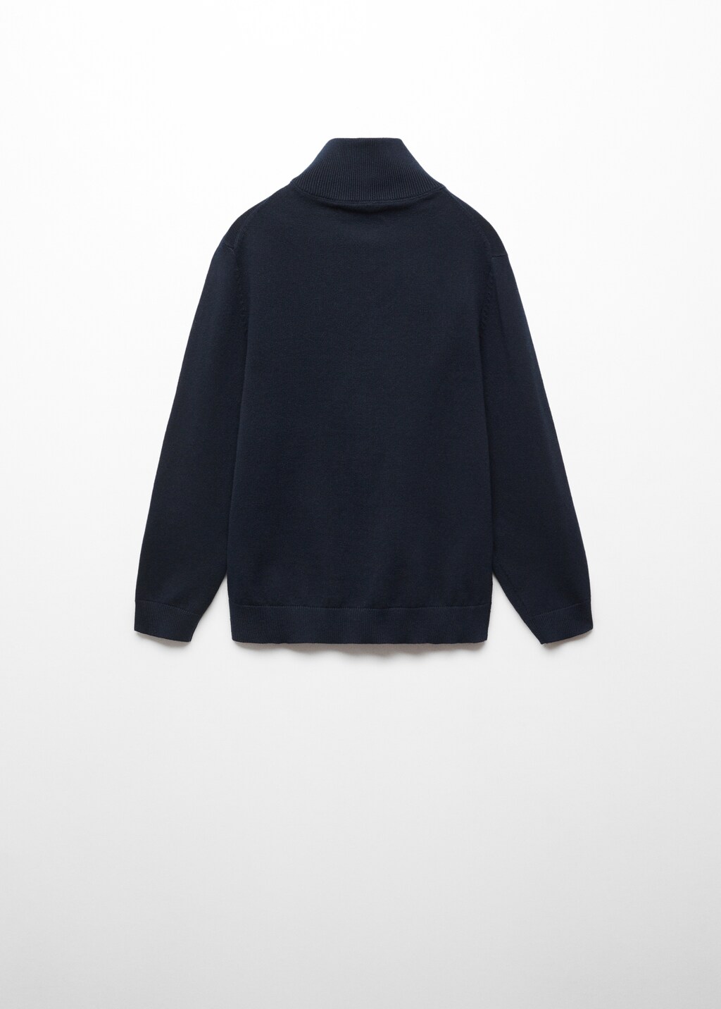 Zip neck jumper - Reverse of the article