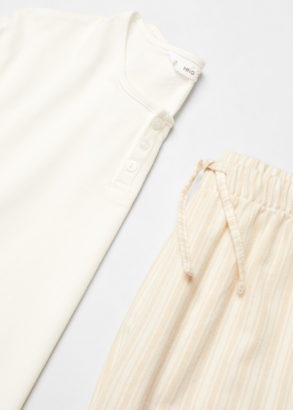 Striped long pajamas - Details of the article 0