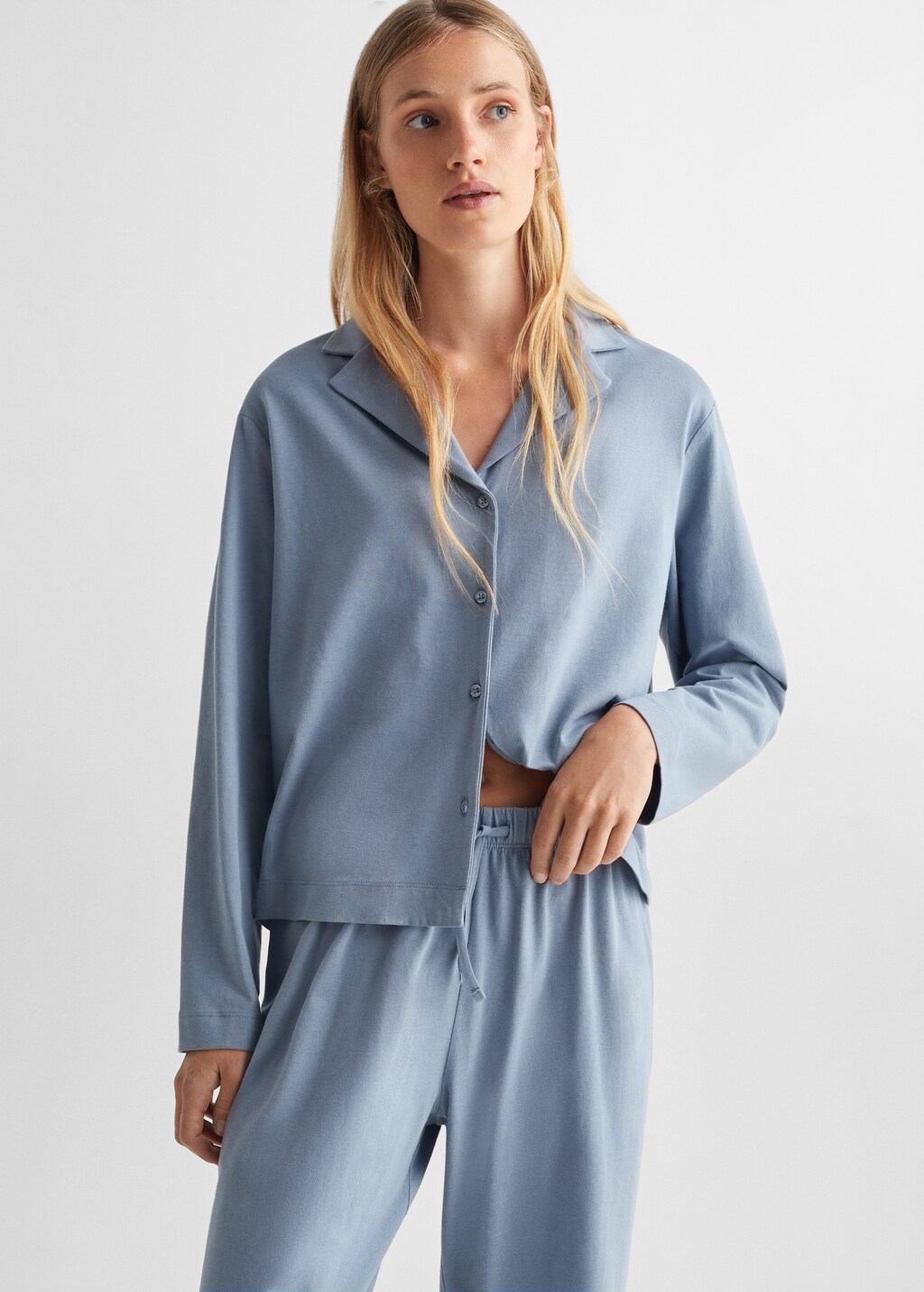 Cotton long pyjamas - Medium plane