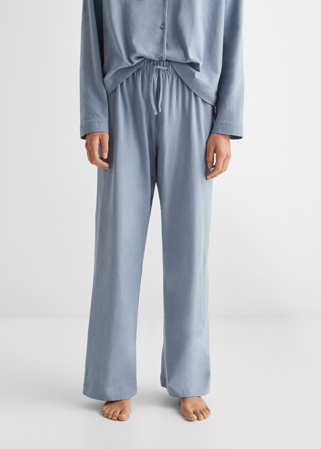 Cotton long pyjamas - Details of the article 6