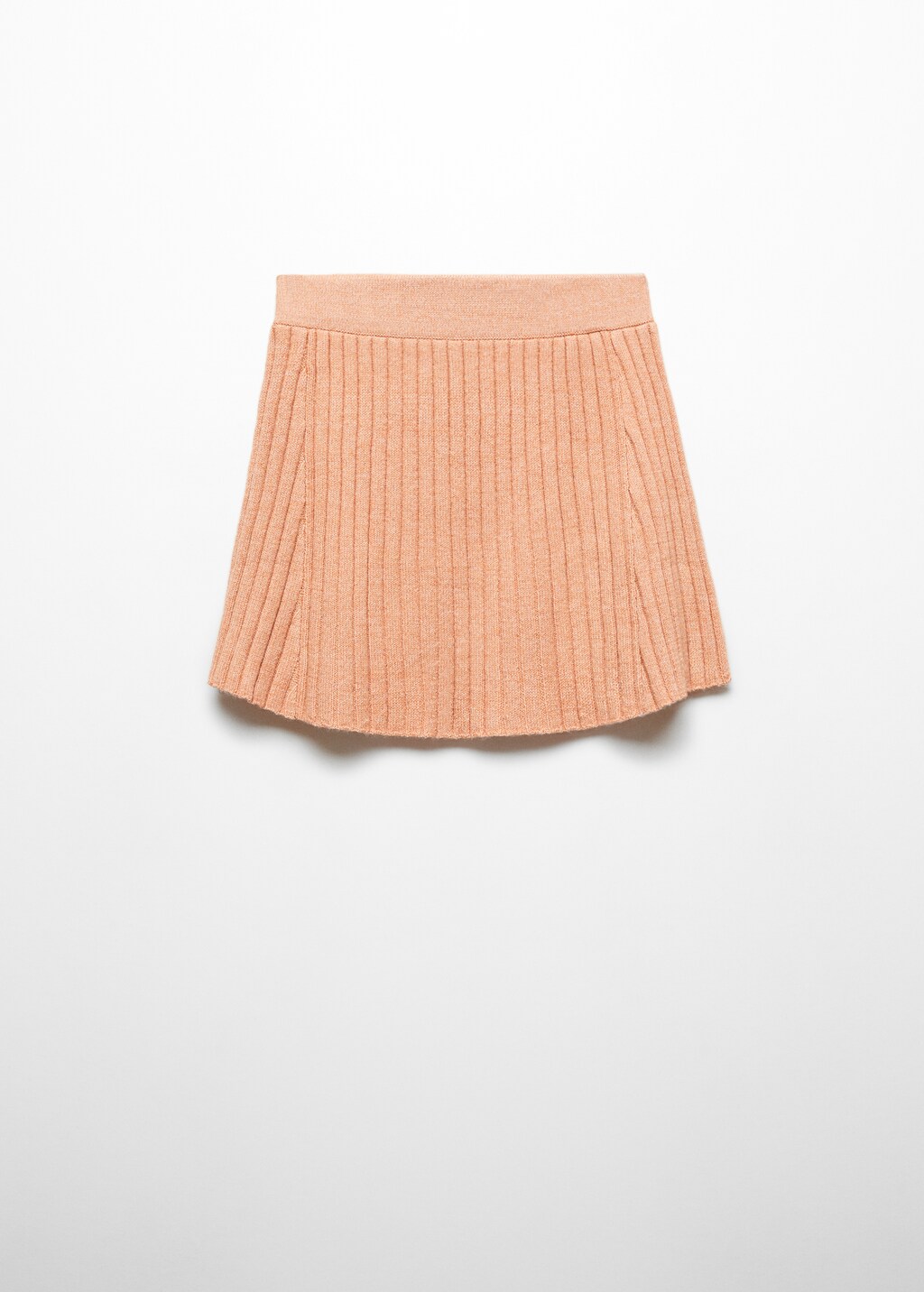 Flared ribbed skirt - Article without model