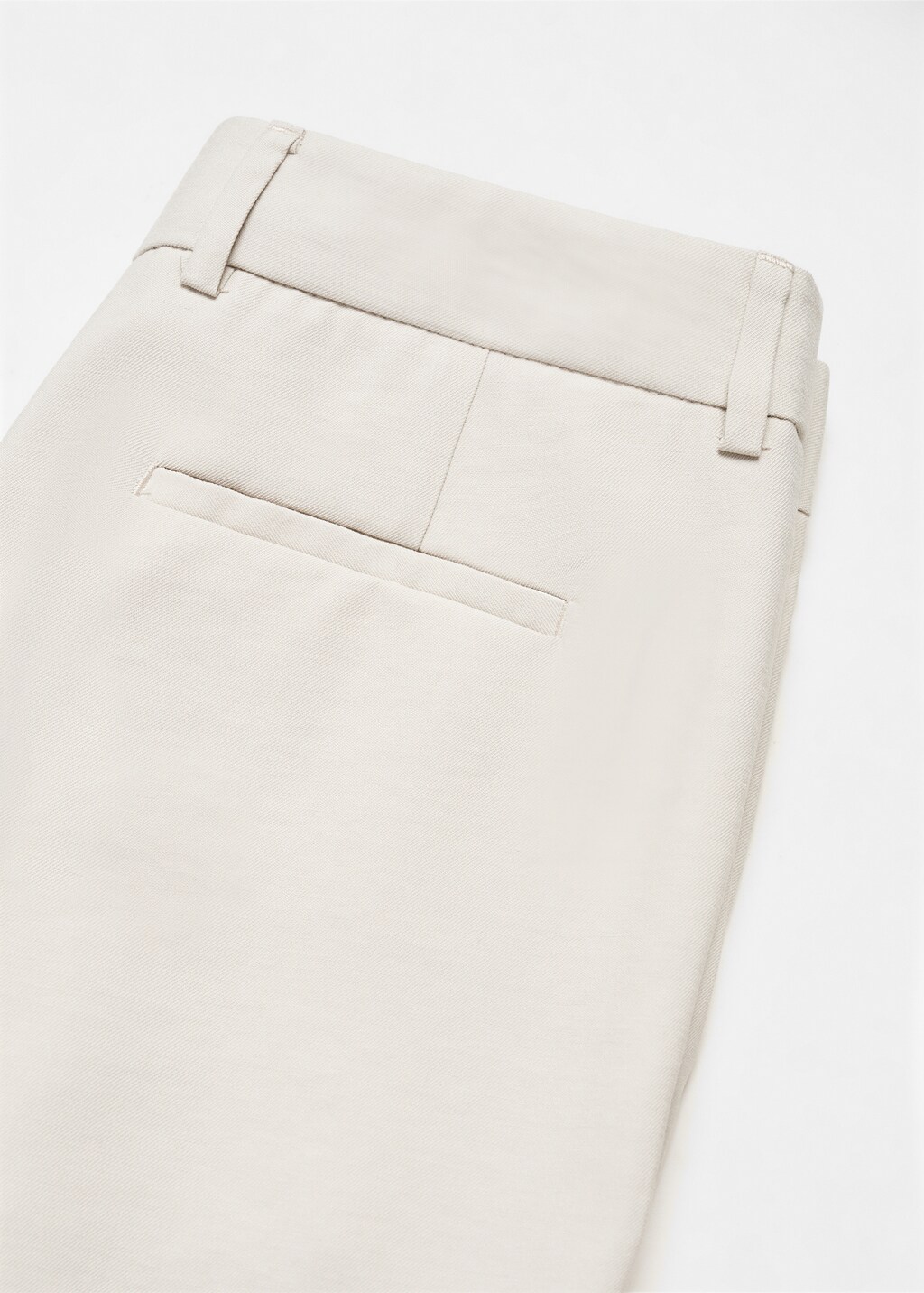 Pleated straight trousers - Details of the article 8