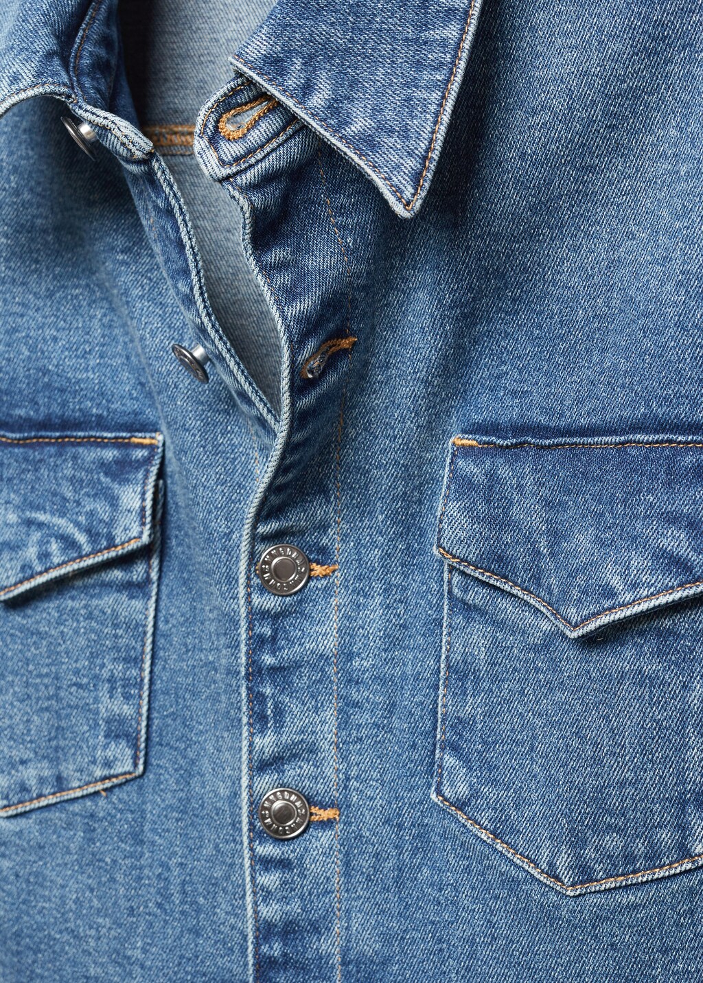 Long denim jumpsuit - Details of the article 8