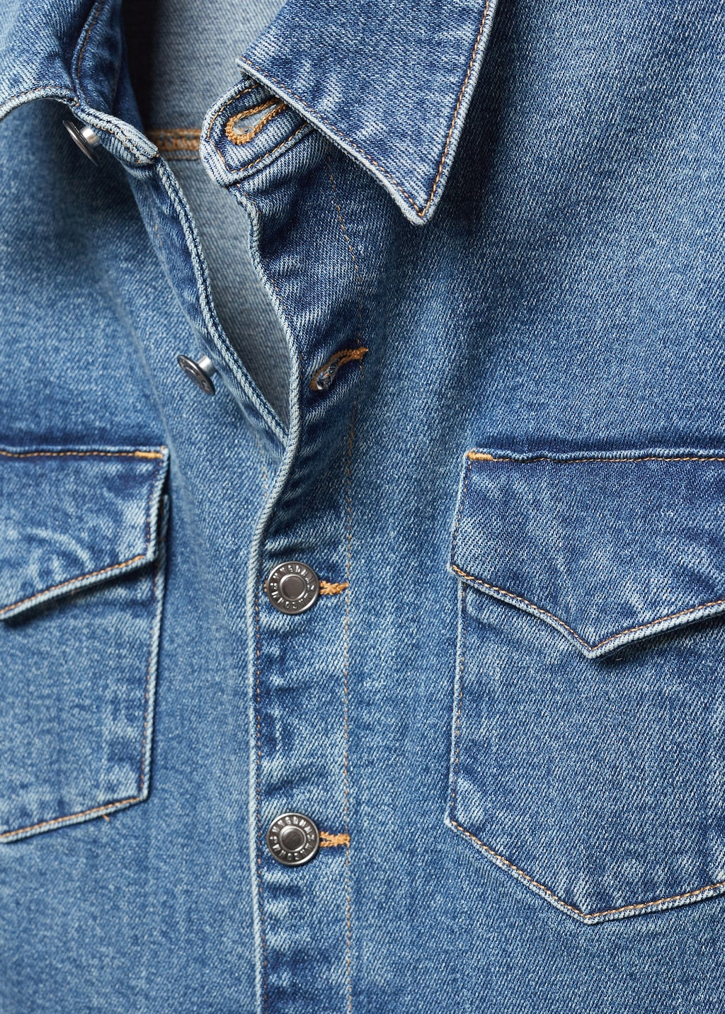 Long denim jumpsuit - Details of the article 8