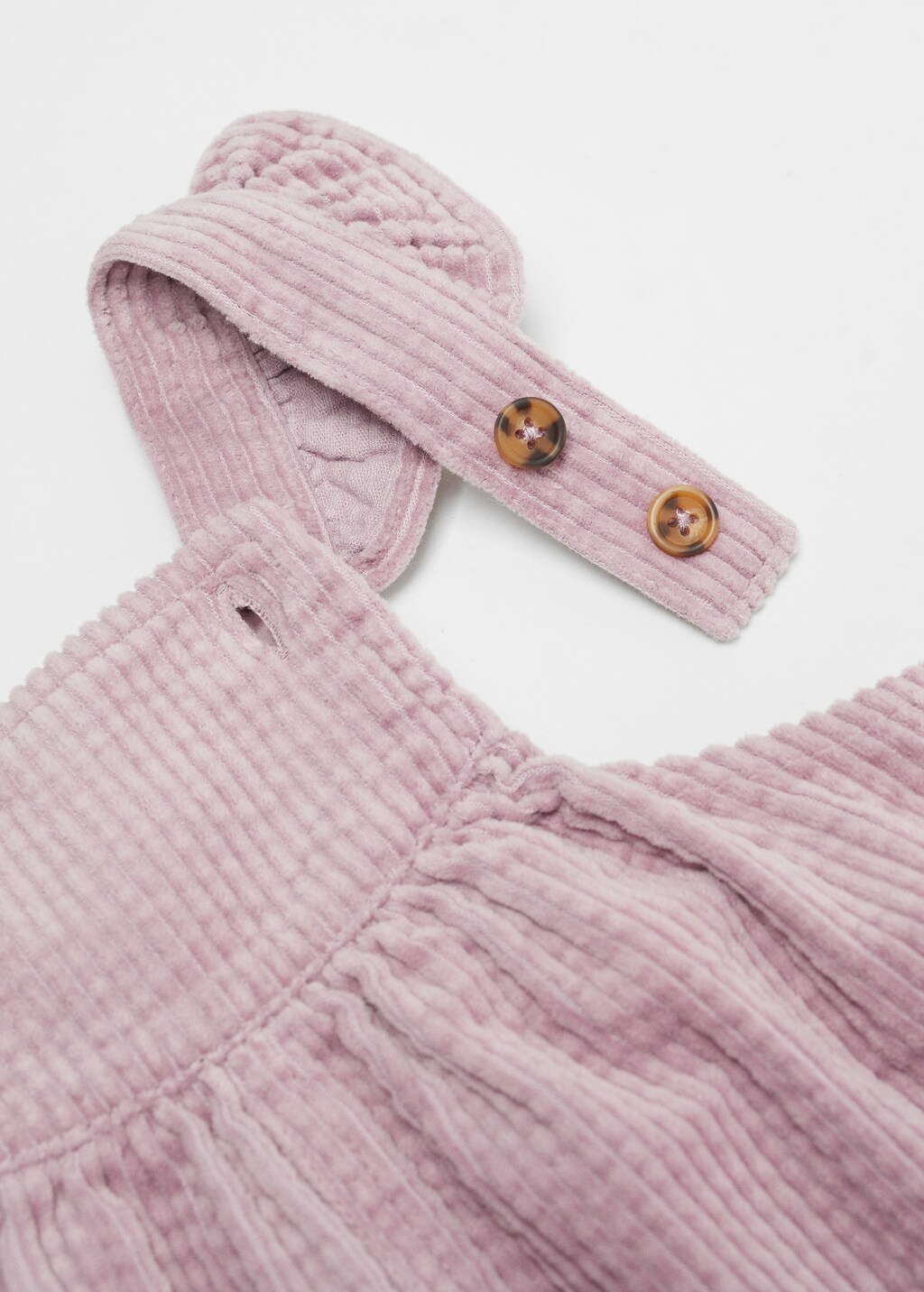 Corduroy dungarees - Details of the article 8