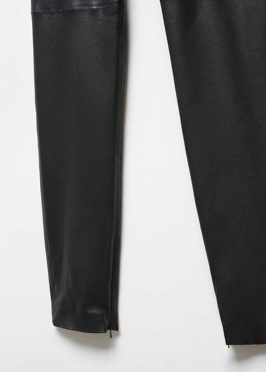 Leather leggings with zip - Details of the article 8