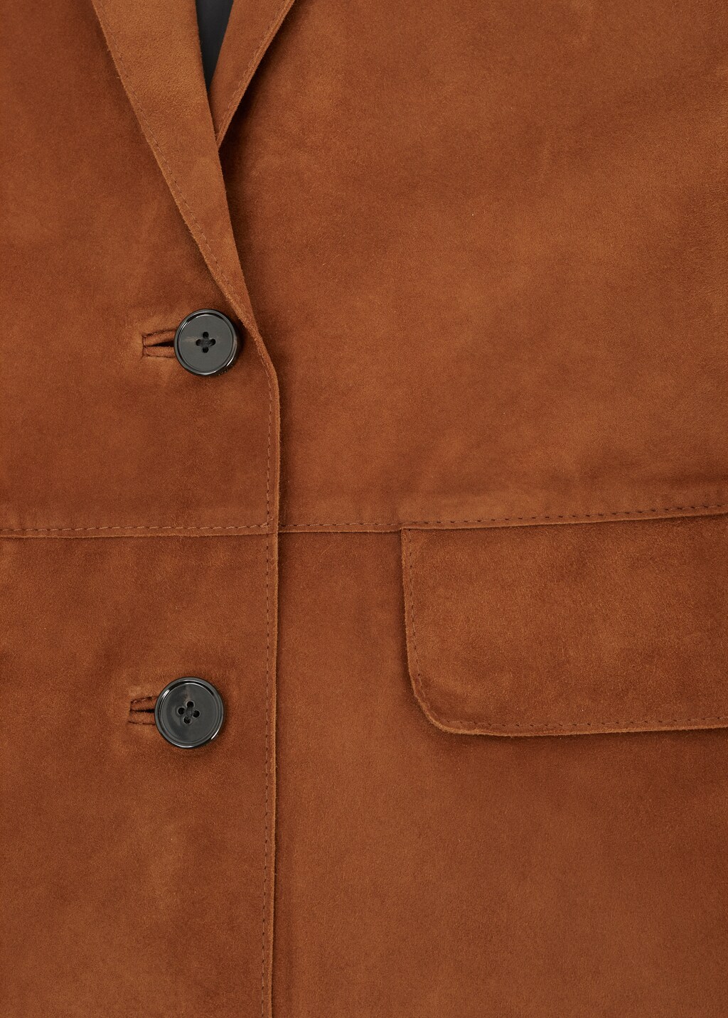 Oversized suede blazer - Details of the article 8