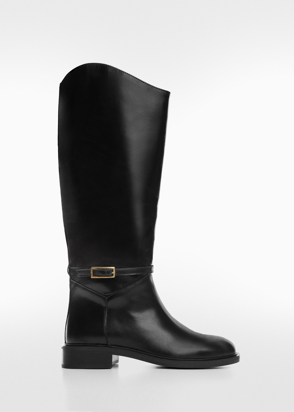 Buckles leather boots - Article without model