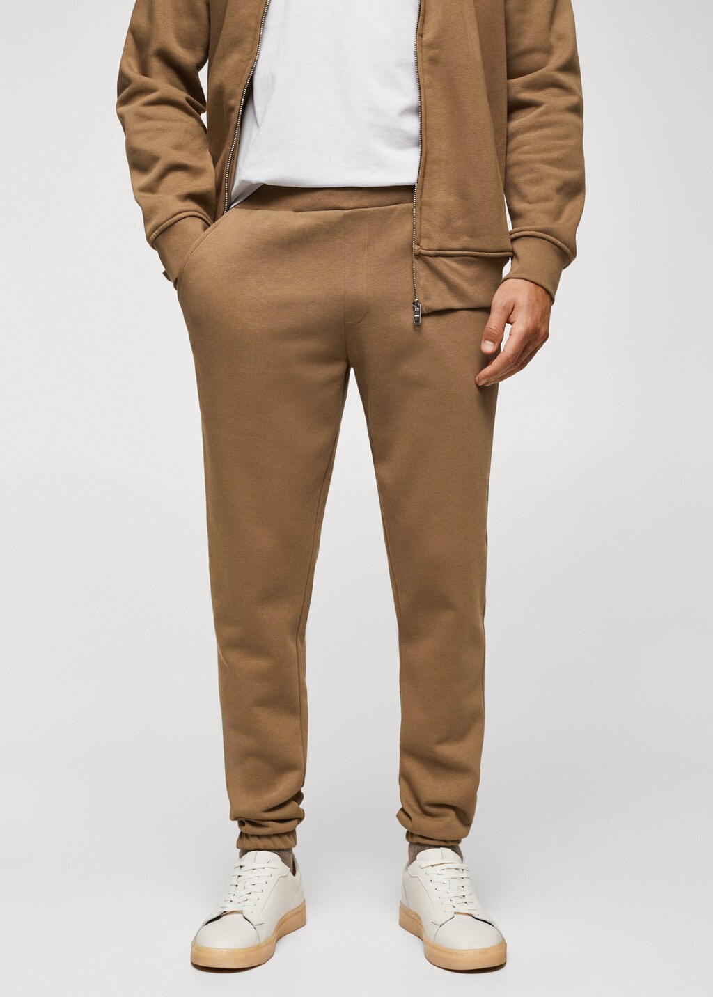 Pantalón jogger algodón - Plano medio