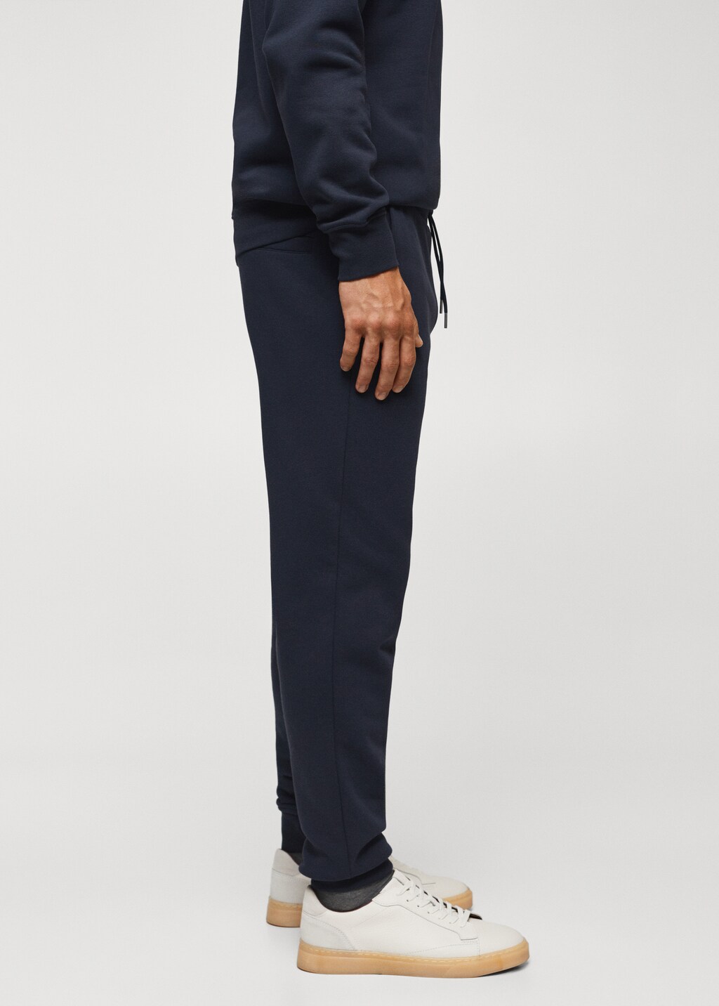 Cotton jogger-style trousers - Details of the article 4