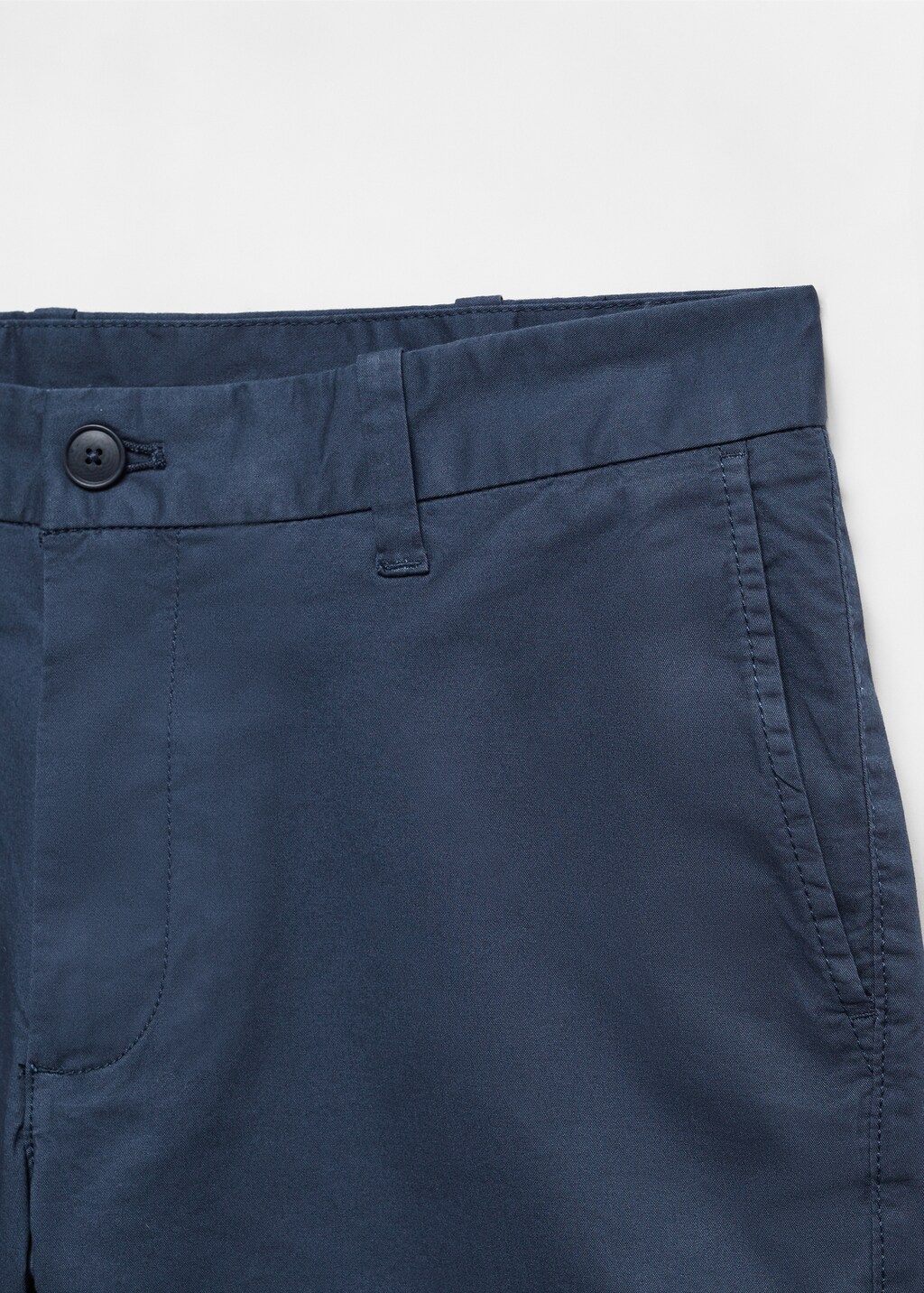 Bavlněné bermudy chino slim fit - Detail zboží 8