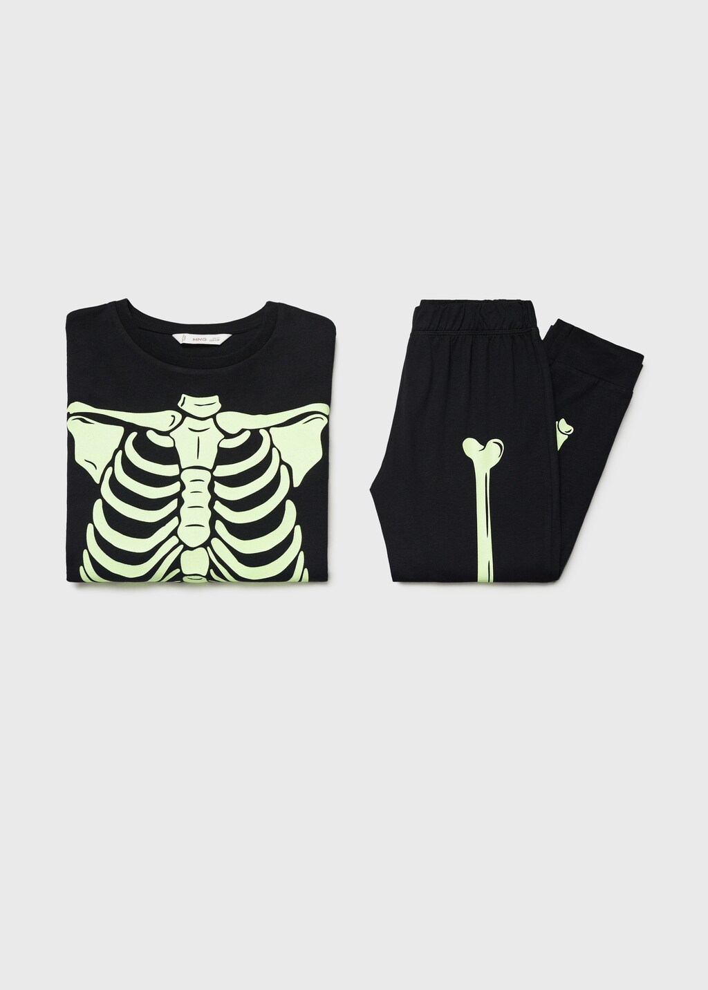 Glow in the dark skeleton pajama - Details of the article 0