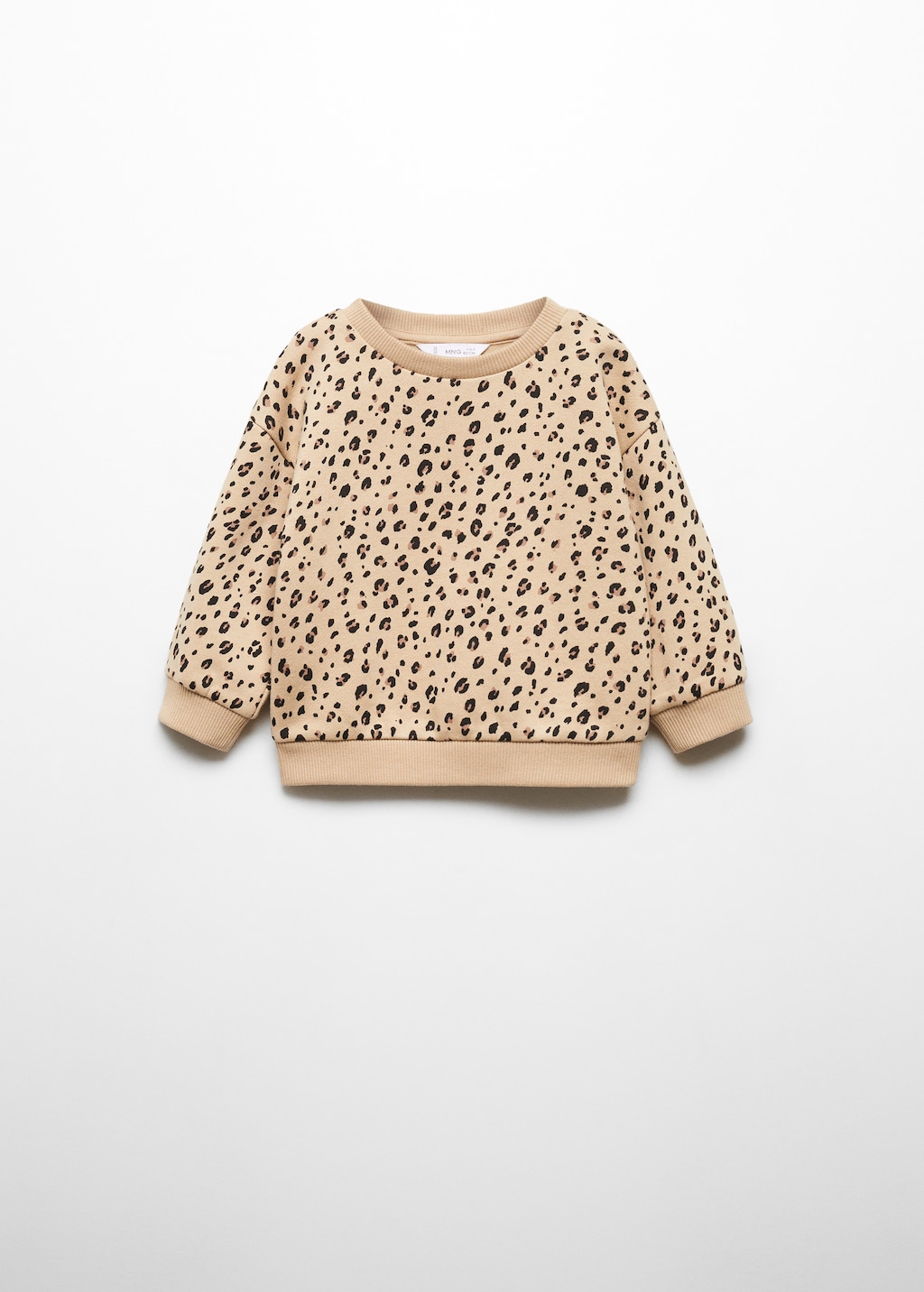 Sweatshirt mit Leopardenmuster - Artikel ohne Model