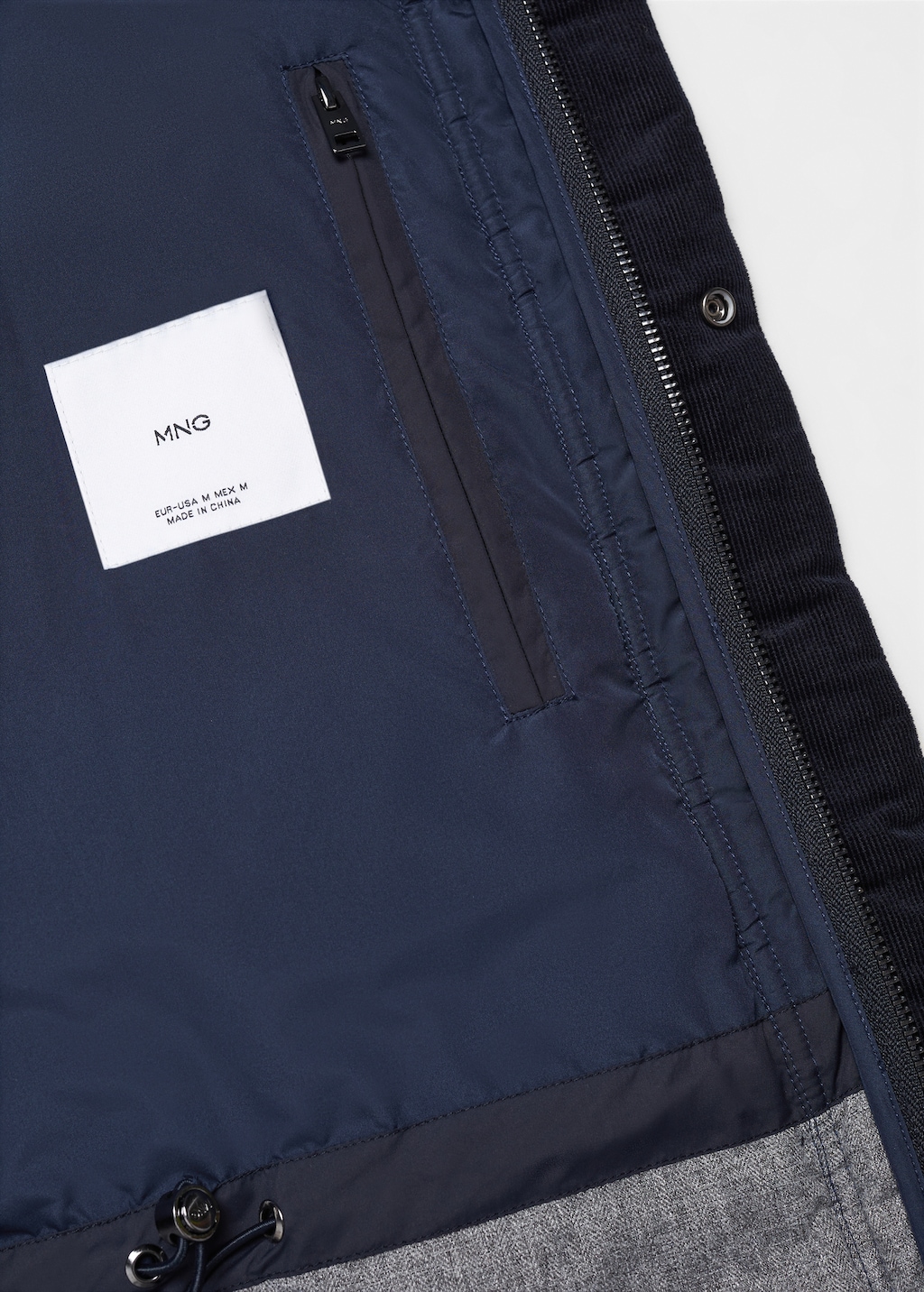 Water-repellent quilted parka - Details of the article 8