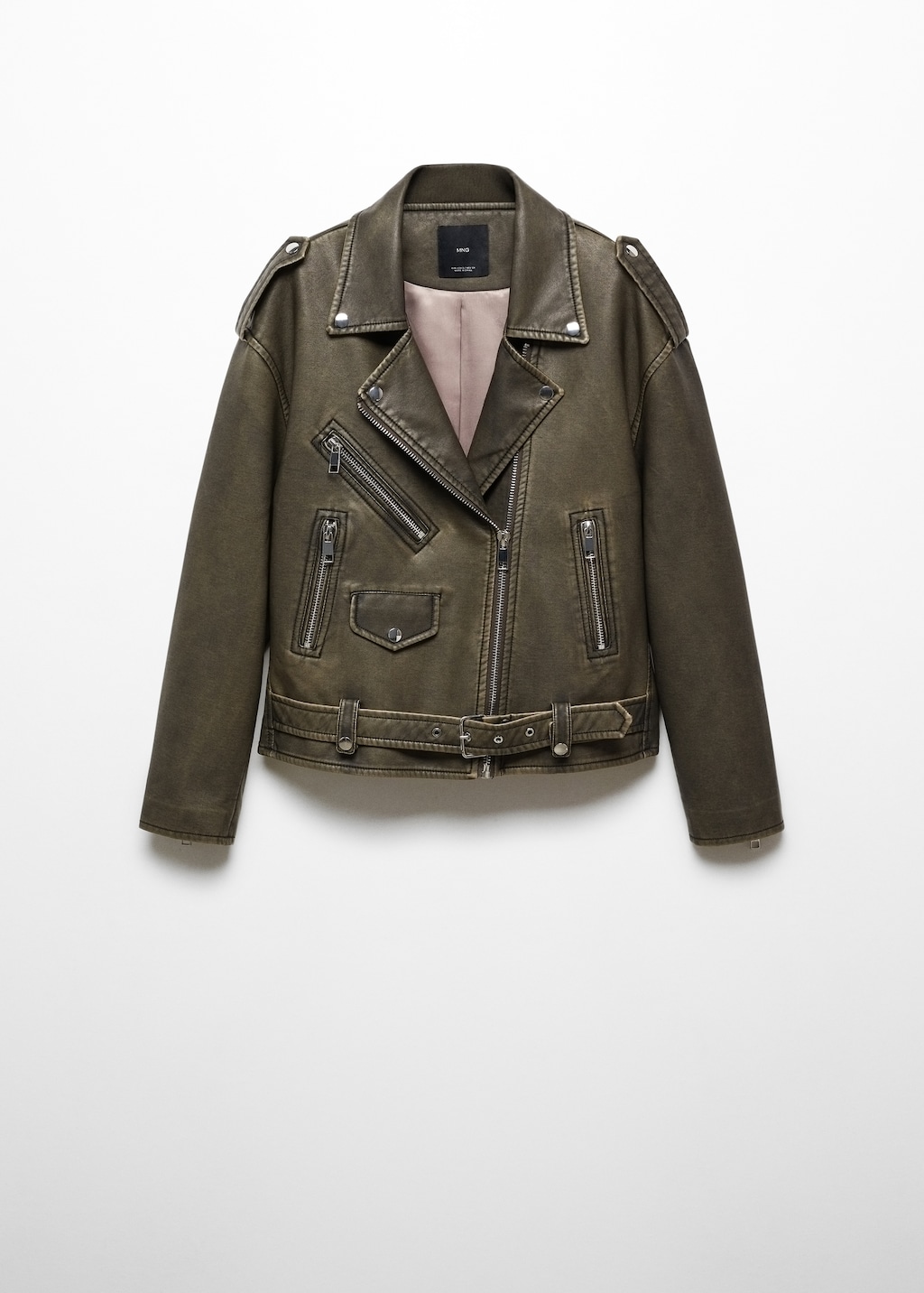 Mango suede biker jacket best sale