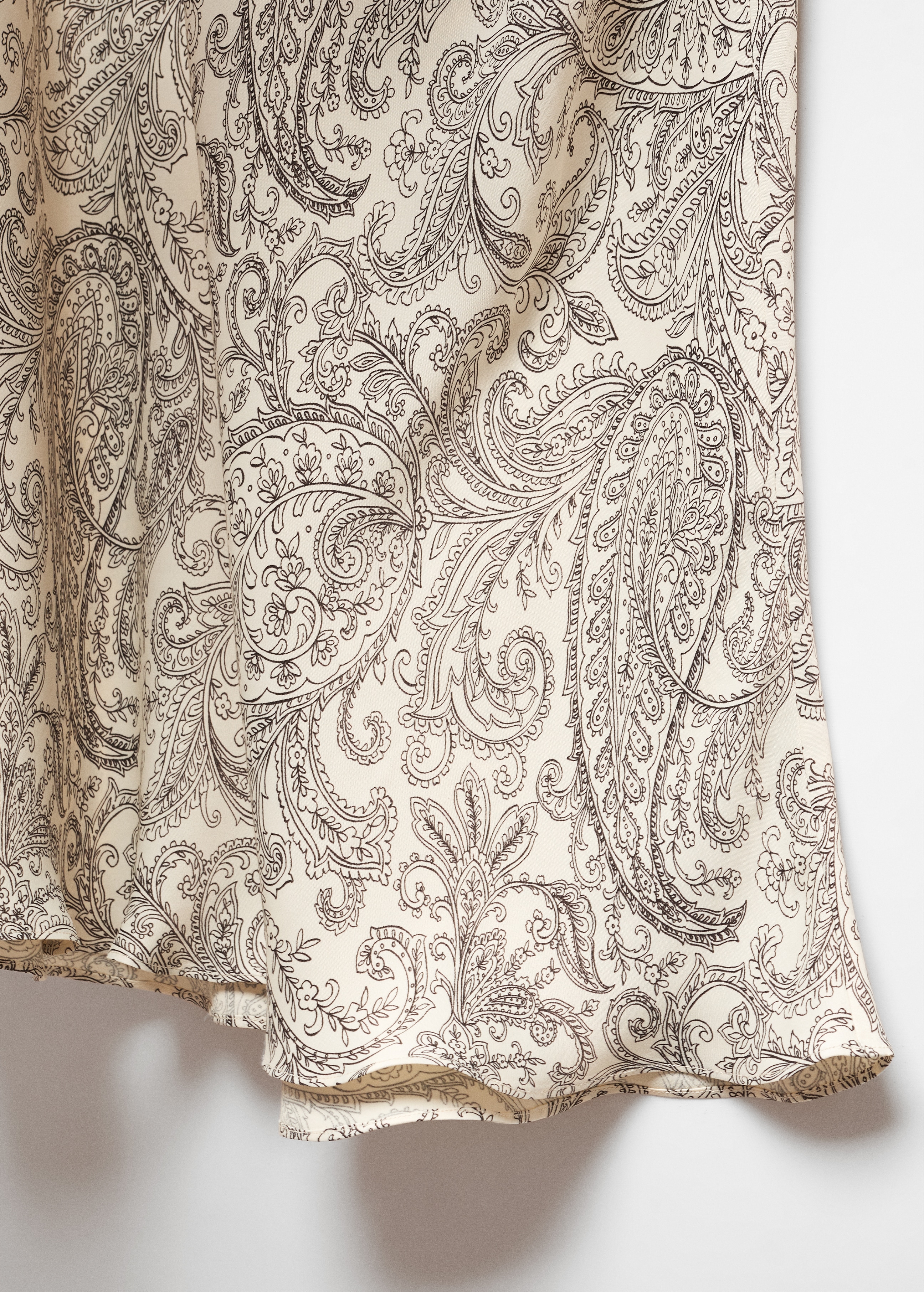 Paisley-print long skirt - Details of the article 8