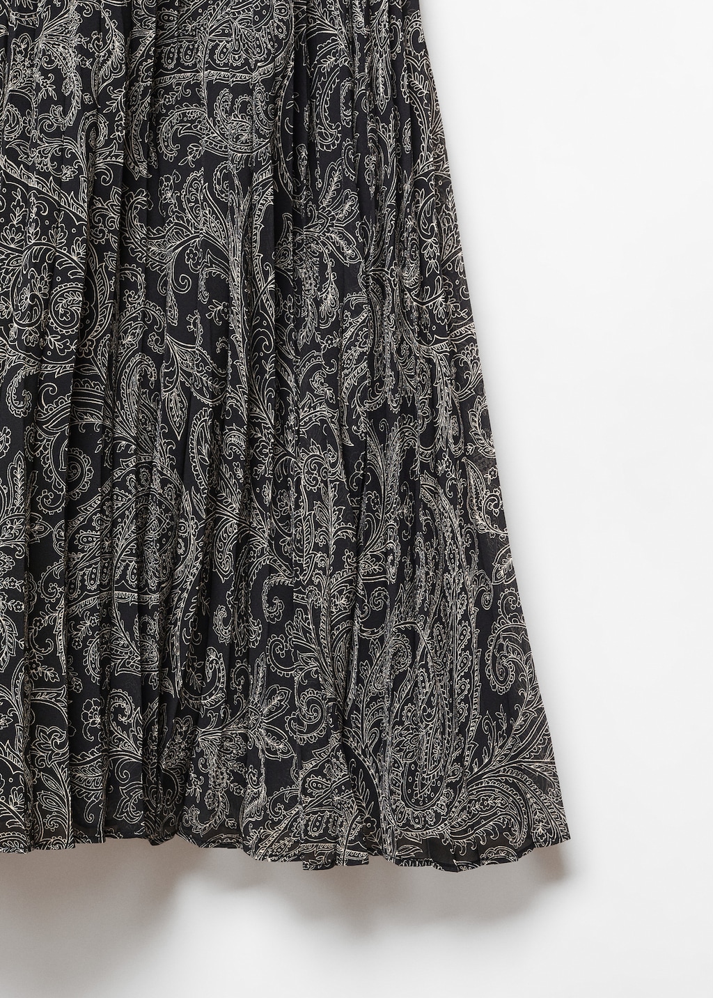 Paisley-print pleated skirt - Details of the article 8