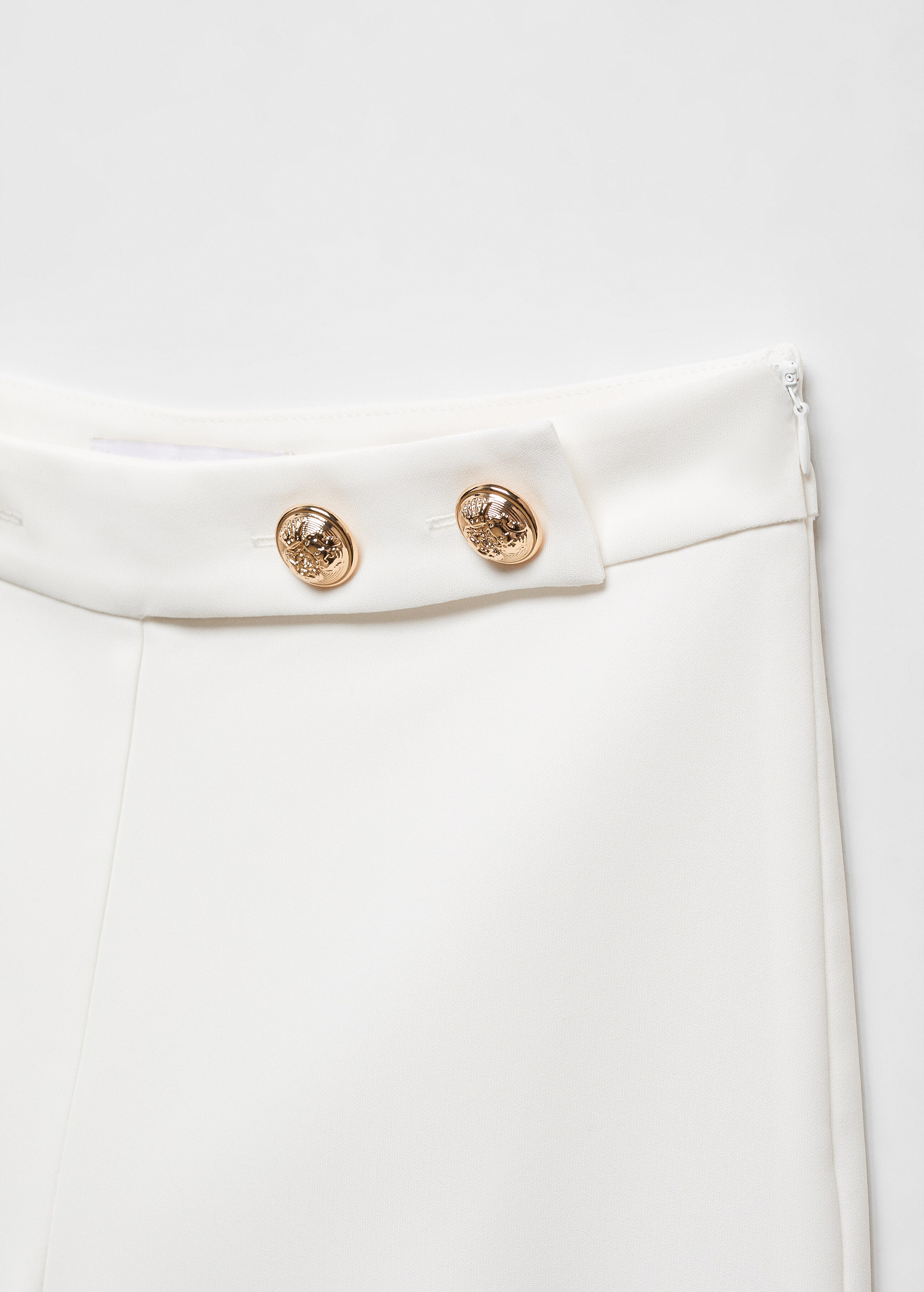 Kalhoty s knoflíky v pase - Detail zboží 8