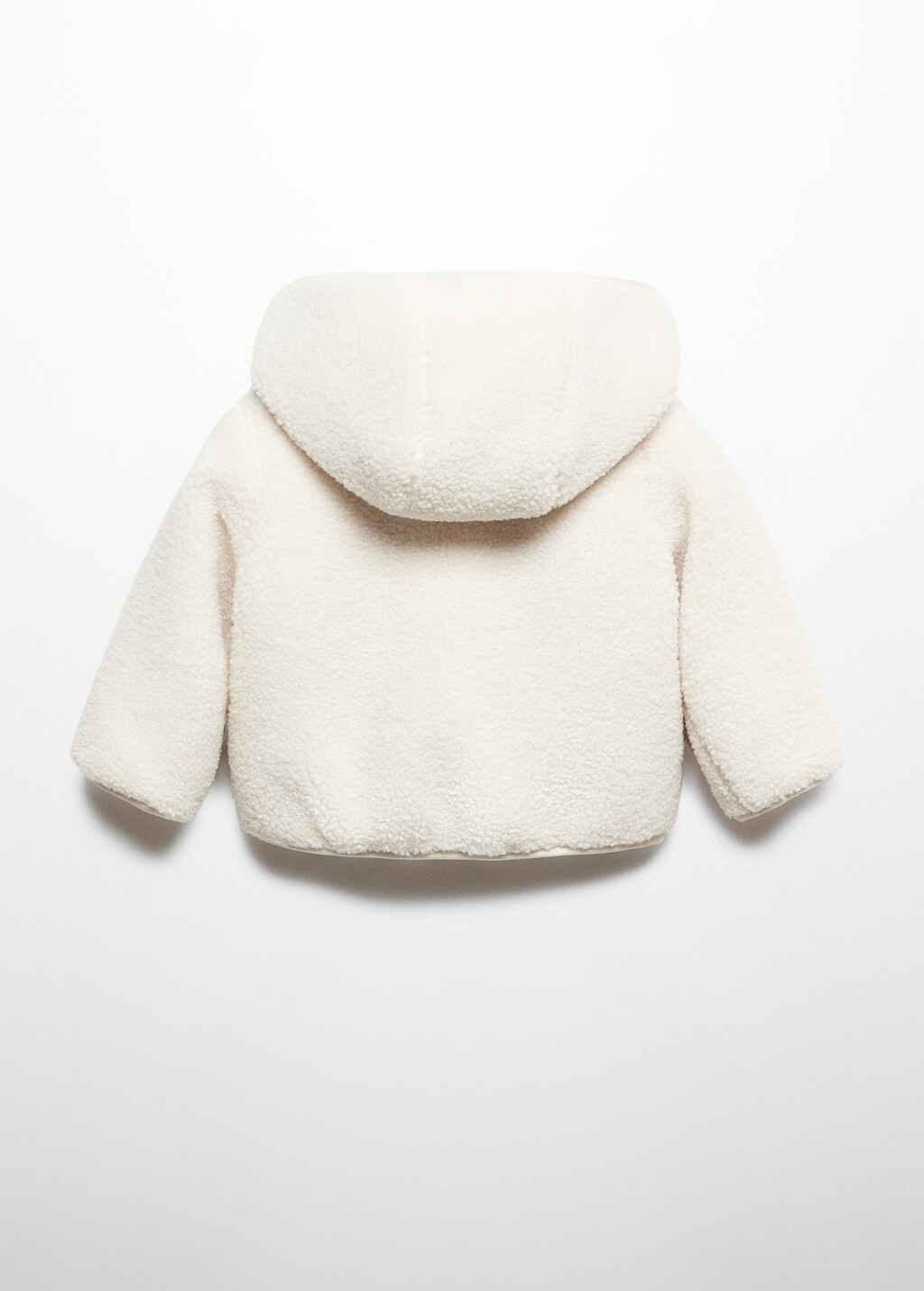 Shearling-effect jacket - Reverse of the article