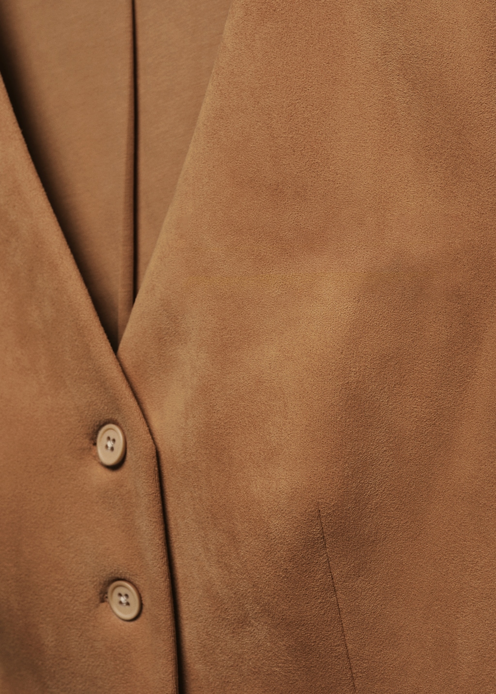 Suede gilet - Details of the article 8