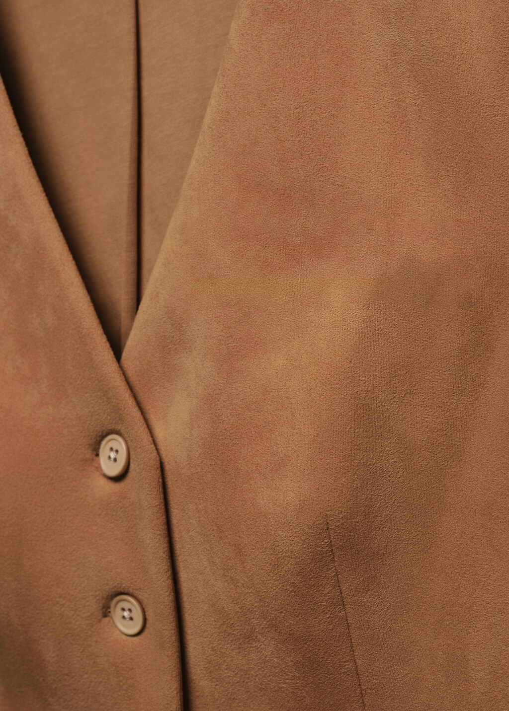 Suede gilet - Details of the article 8