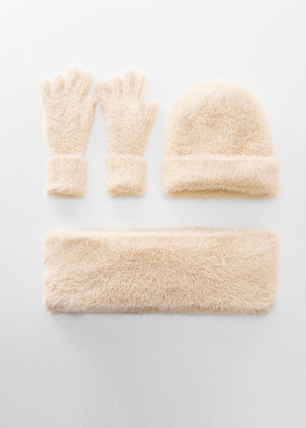 Fur-effect gloves - Details of the article 1