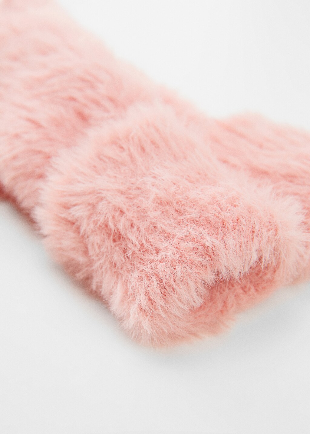 Fur-effect gloves - Medium plane