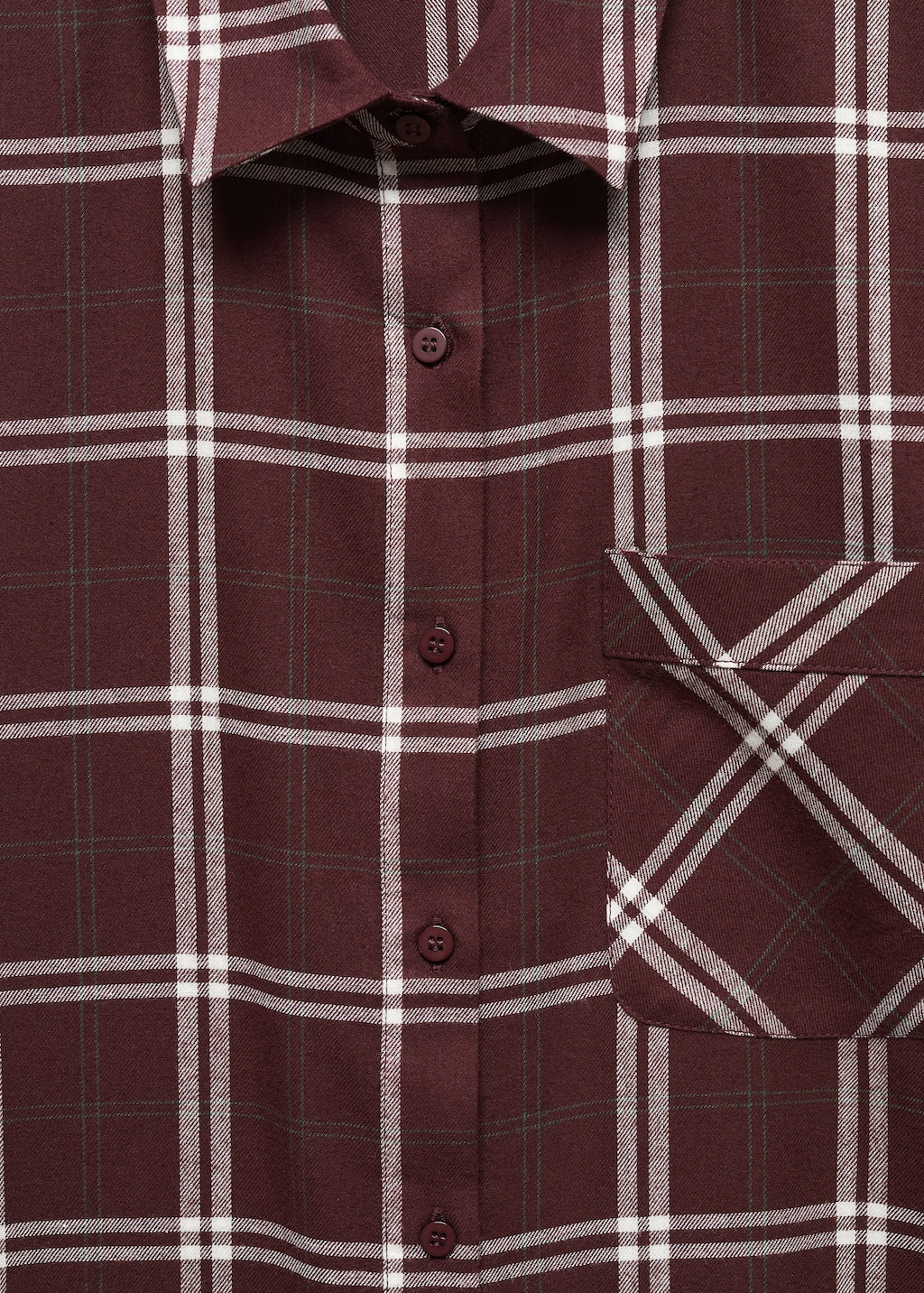 Chemise de nuit carreaux flanelle - Détail de l'article 8