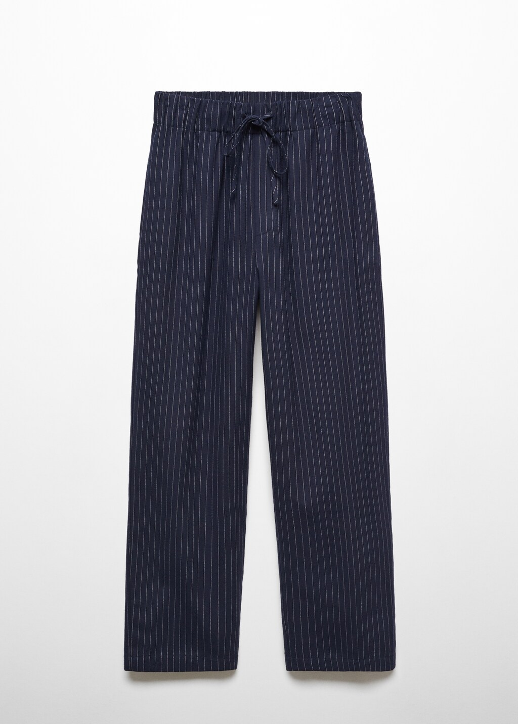 Striped pajama trousers - Article without model