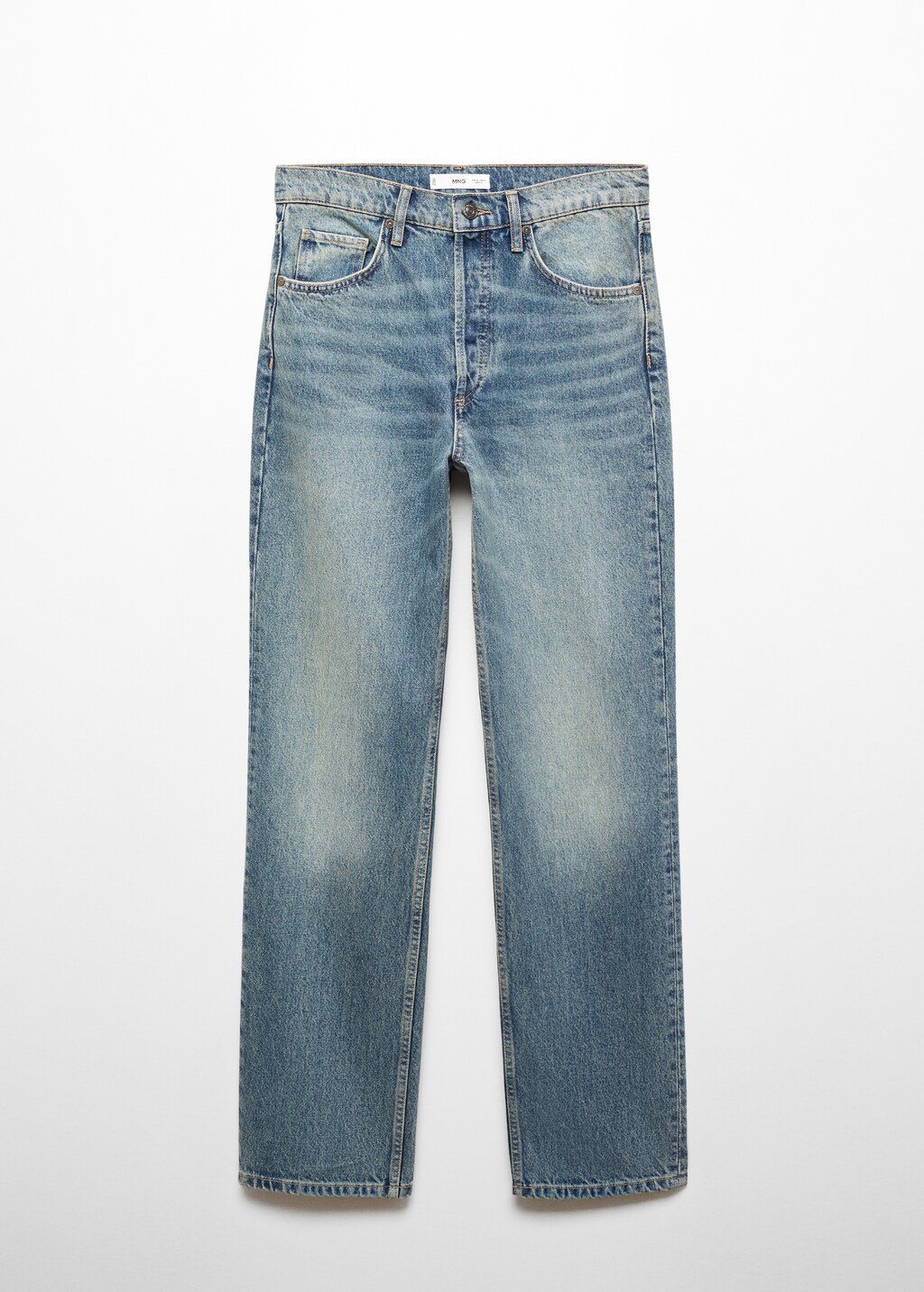 Rechte mid-rise jeans - Artikel zonder model