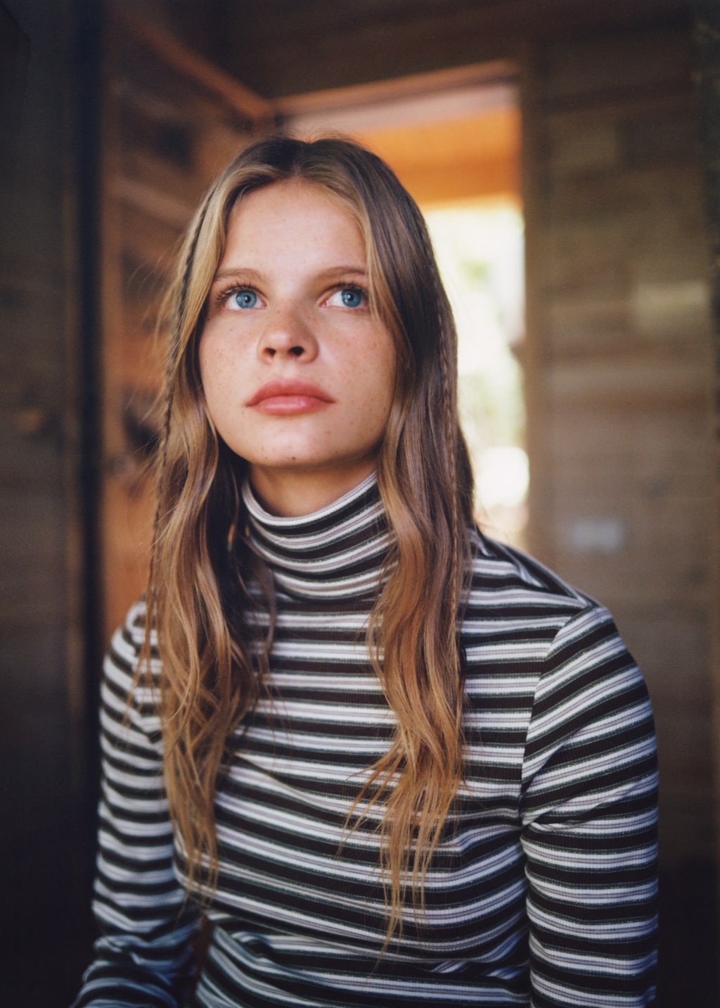 Striped long dress - Details of the article 6