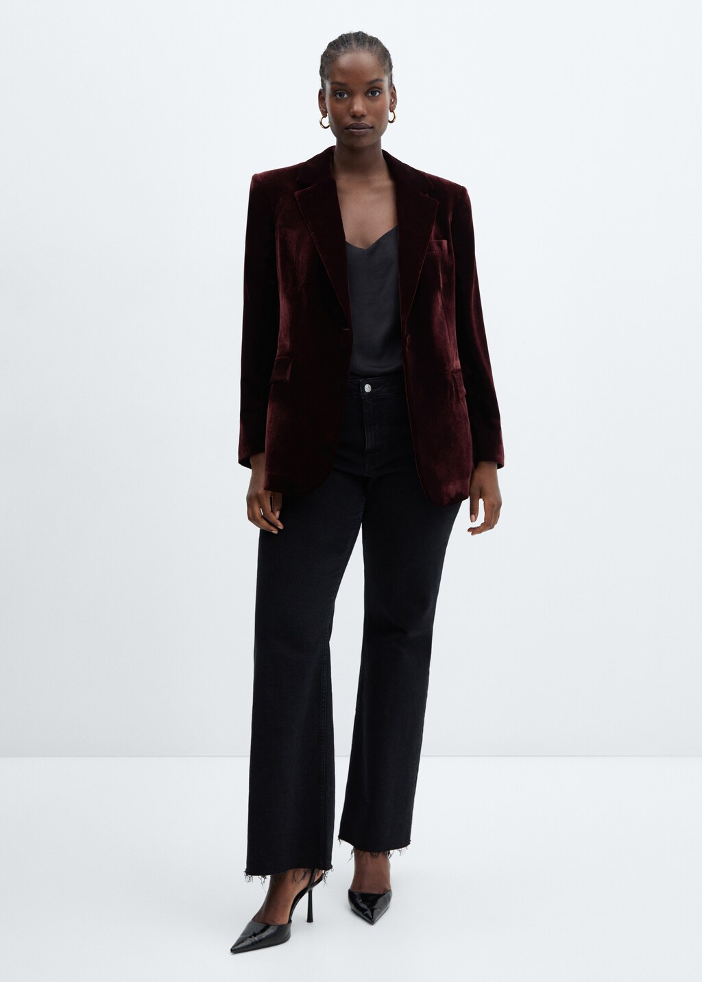 Velvet blazer - Details of the article 3