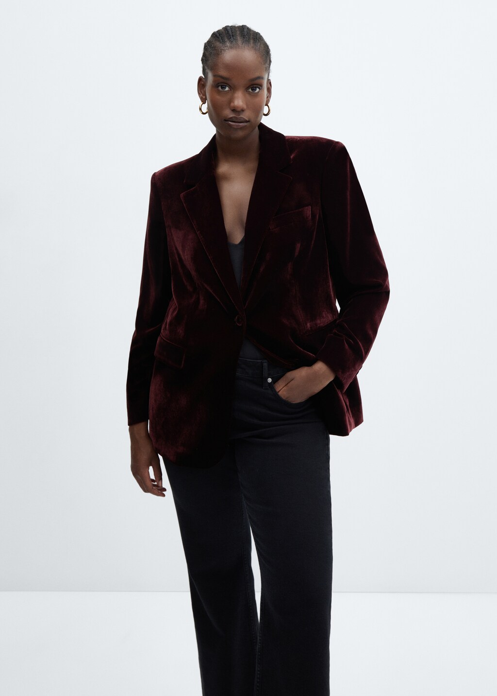 Velvet blazer - Details of the article 5