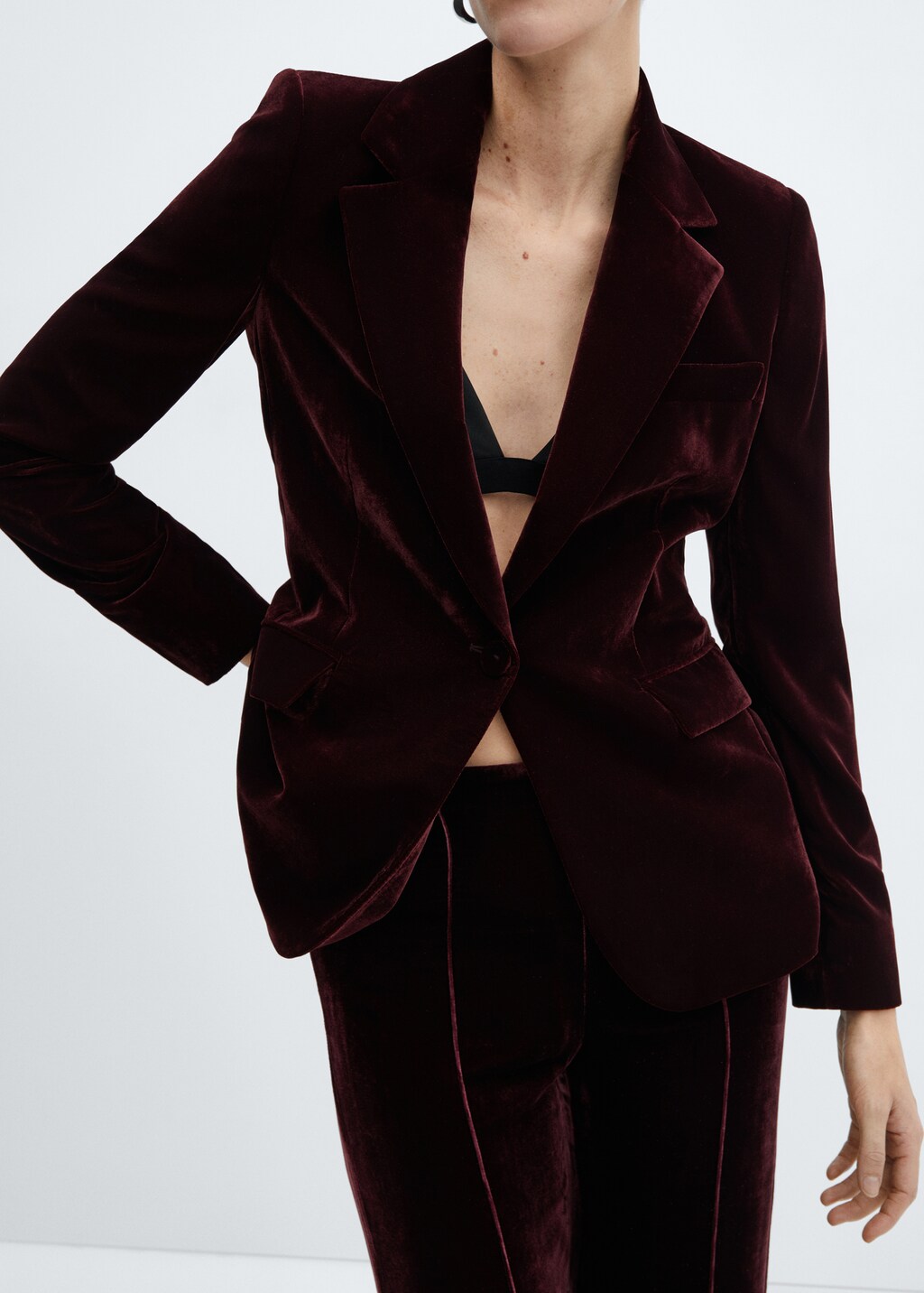 Velvet blazer - Details of the article 6