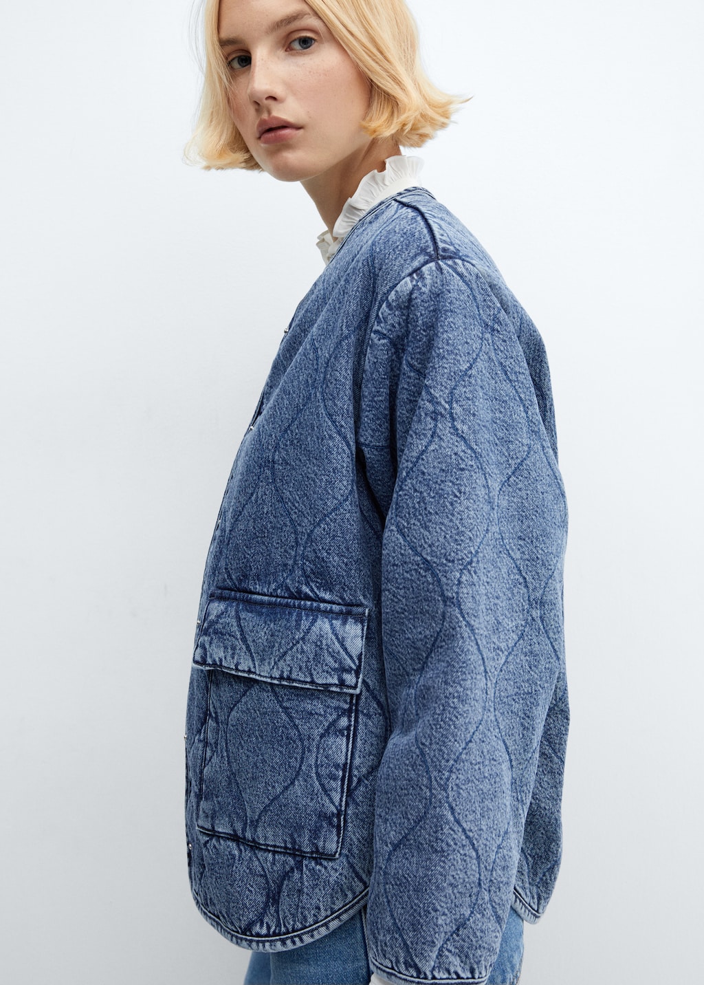 Jeans-Steppjacke - Detail des Artikels 4