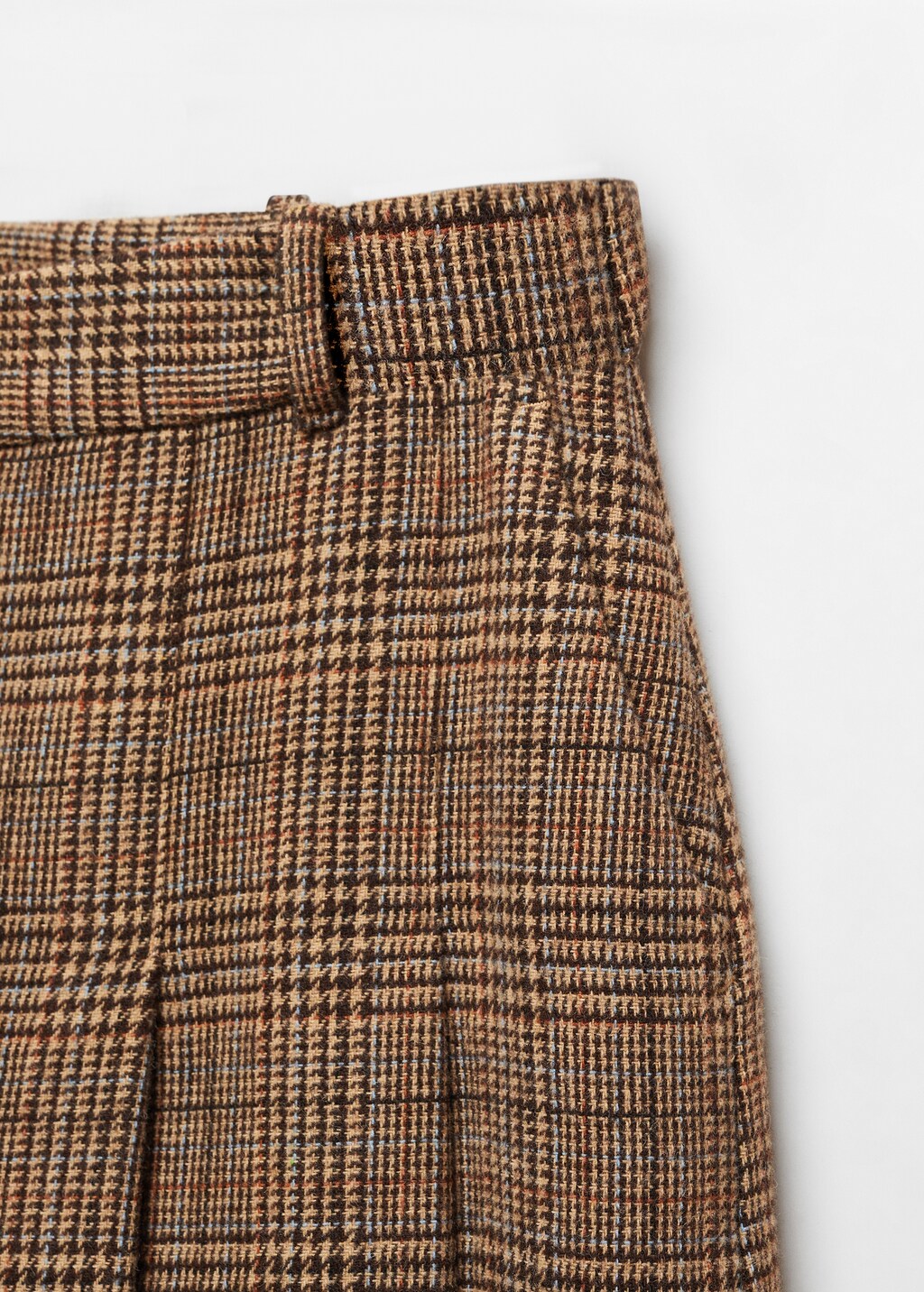 Houndstooth pleated skirt - Details of the article 8