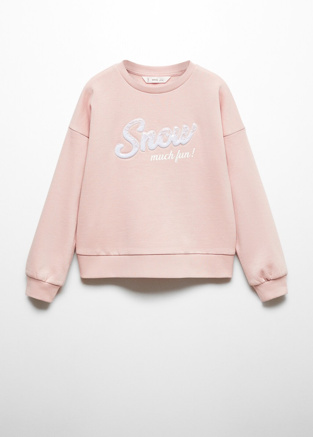 Message cotton sweatshirt - Article without model