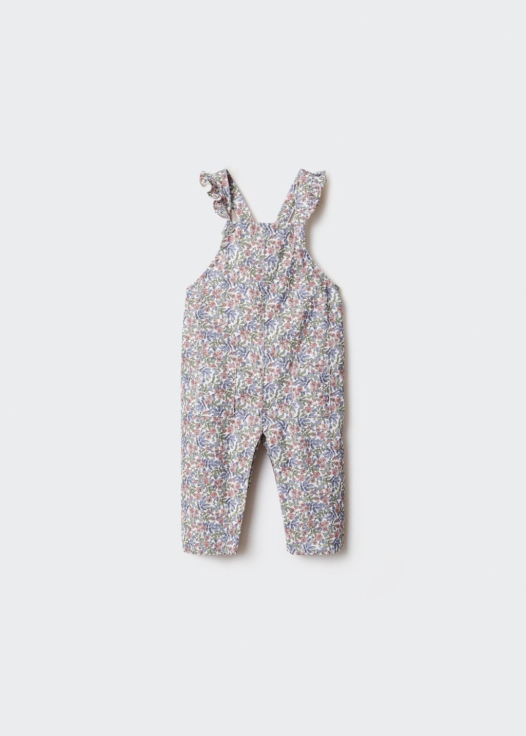 Floral print dungarees - Article without model