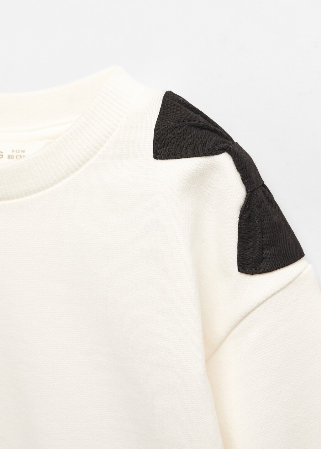 Bow cotton sweater - Details of the article 0