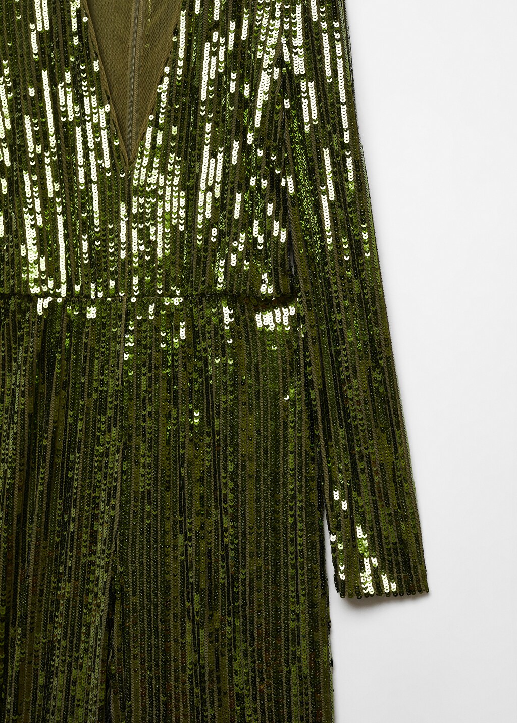 Sequins long jumpsuit - Details of the article 8