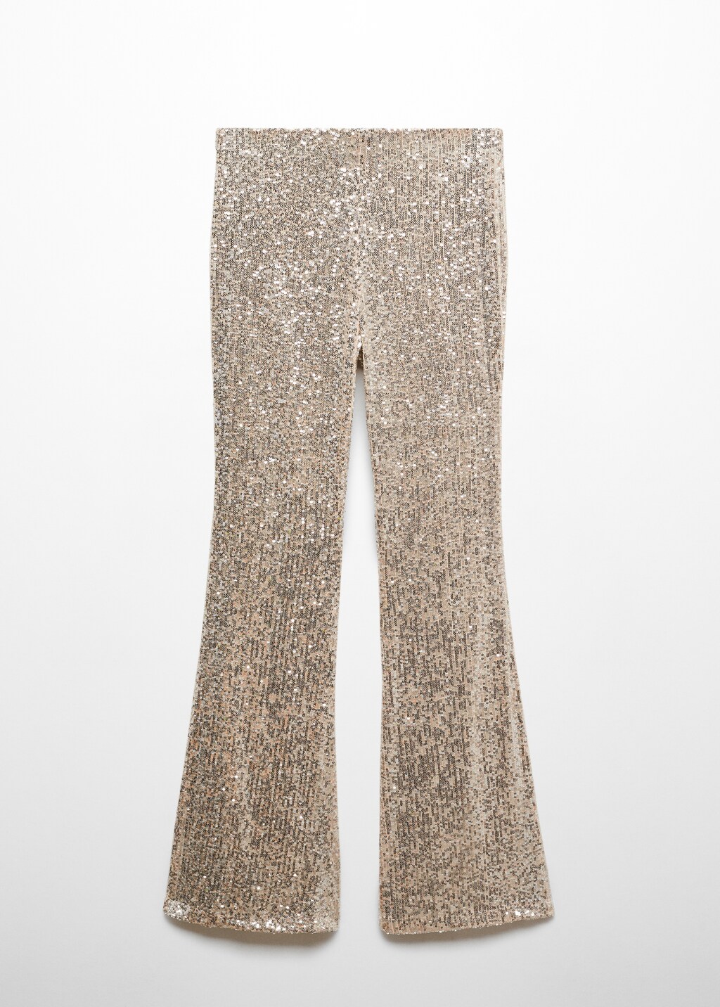 Sequin flared trousers - Article without model