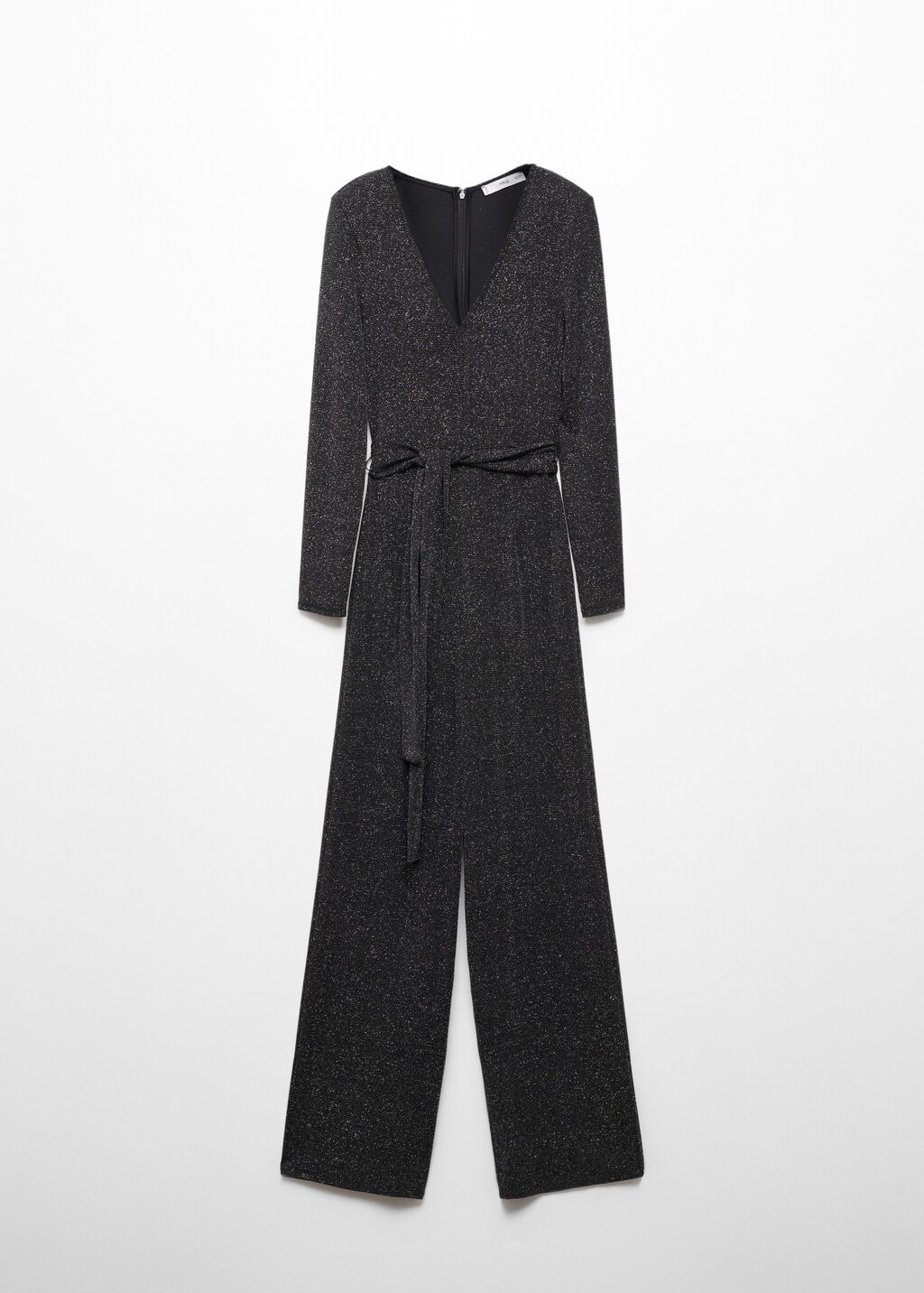 Lurex jumpsuit with belt - Article without model