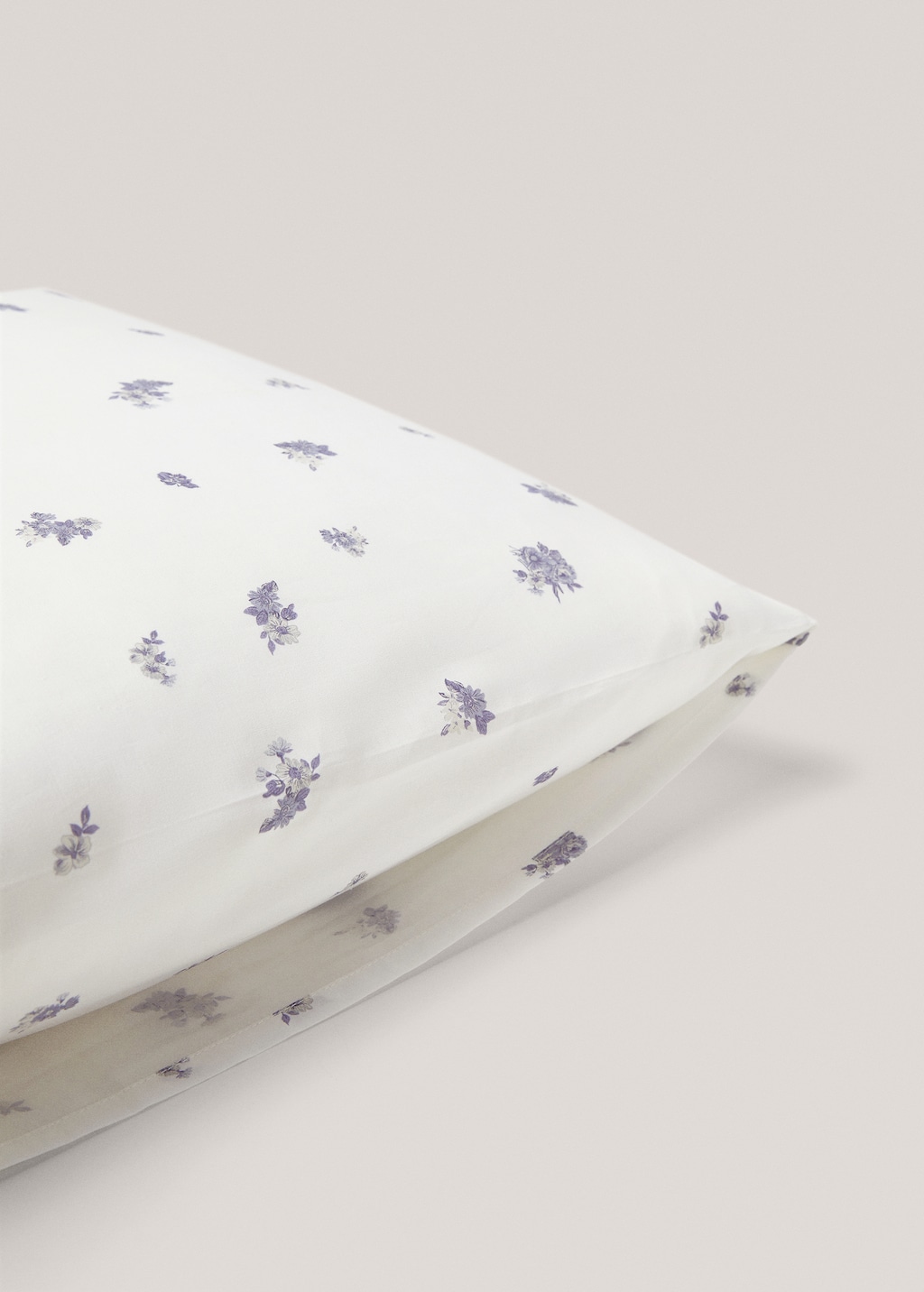 Flowers print pillowcase 50X75cm - Details of the article 3